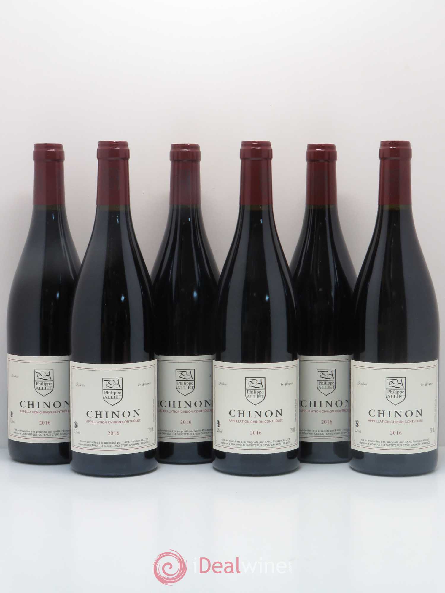 Chinon Philippe Alliet Tradition (sans prix de réserve) 2016 - Posten von 6 Flaschen - 0