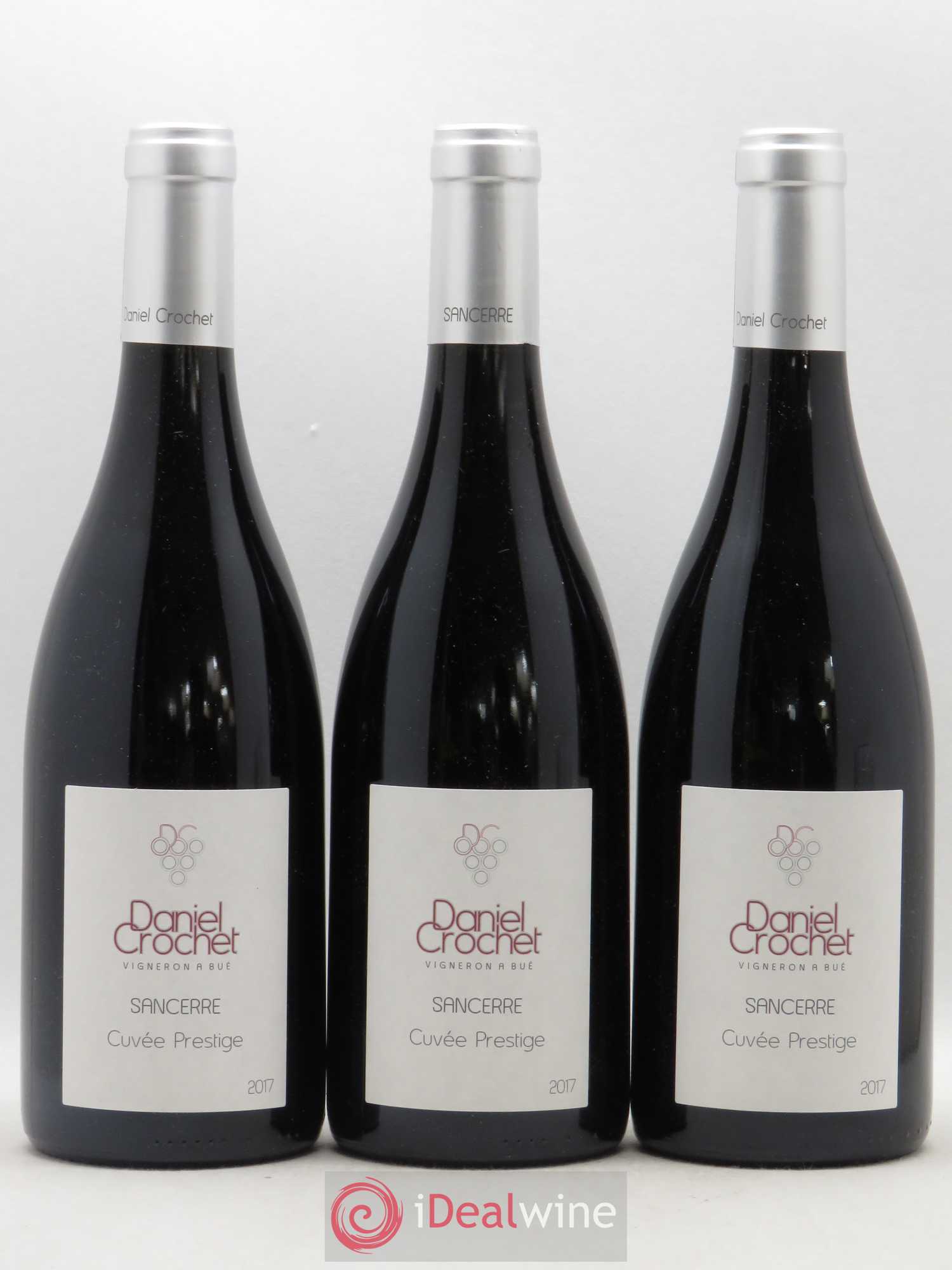 Sancerre Daniel Crochet Cuvée Prestige (sans prix de reserve) 2017 - Posten von 3 Flaschen - 0