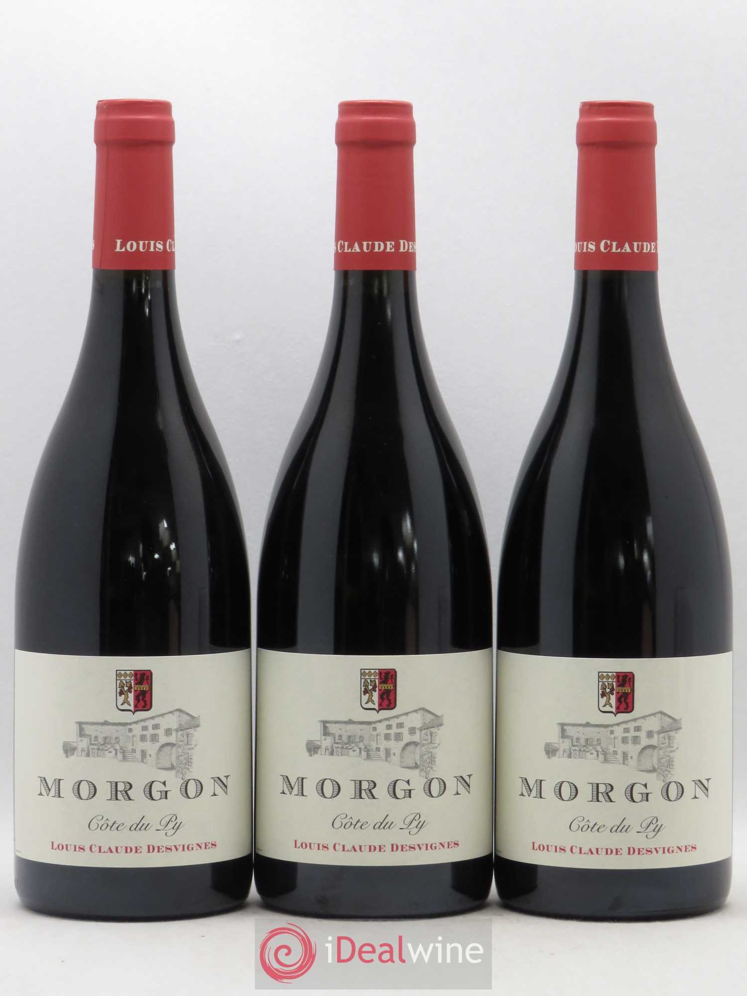 Morgon Côte du Py Louis-Claude Desvignes 2017 - Posten von 3 Flaschen - 0