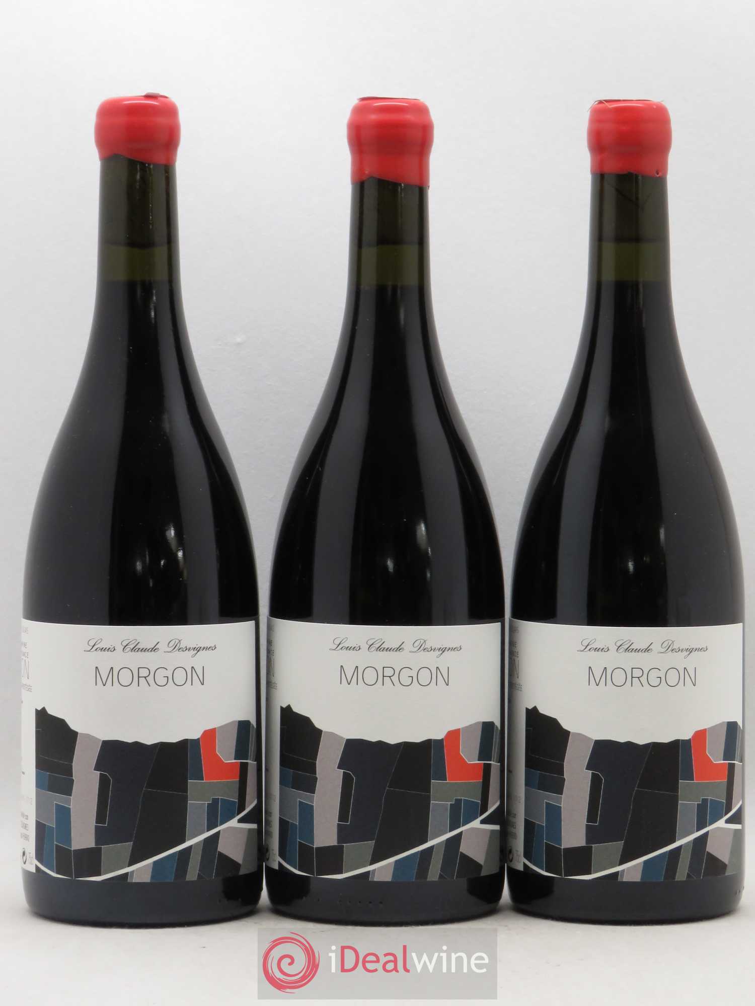 Morgon Montpelain Louis-Claude Desvignes (sans prix de reserve) 2017 - Lot de 3 bouteilles - 0