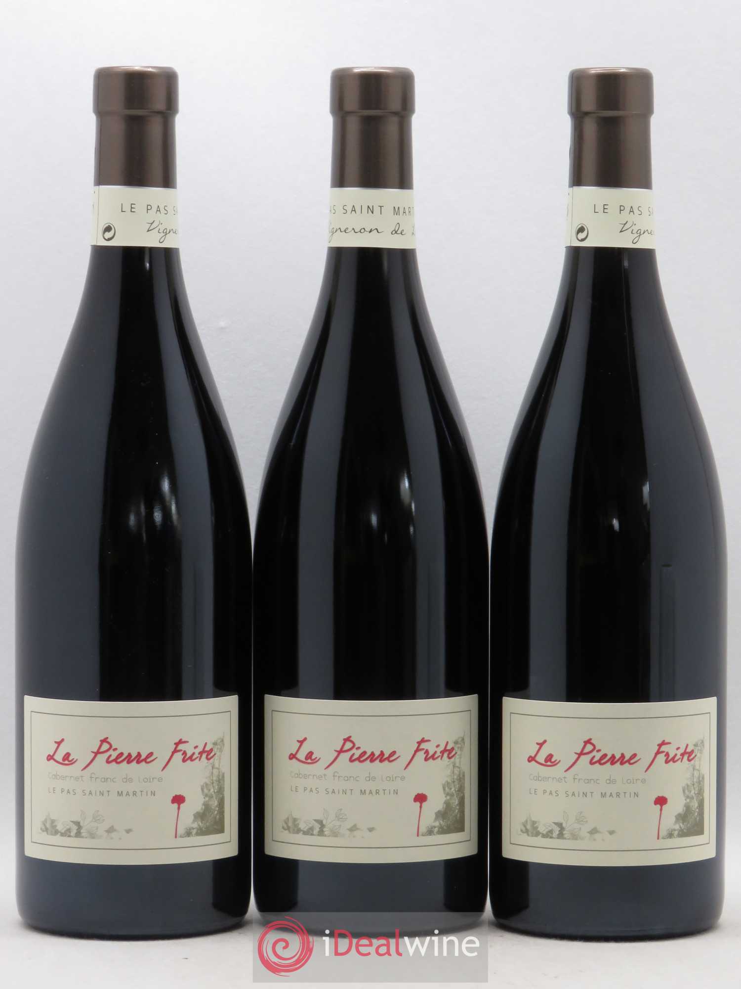 Saumur Pierre Frite Domaine Le Pas Saint Martin (sans prix de reserve) 2018 - Posten von 3 Flaschen - 0