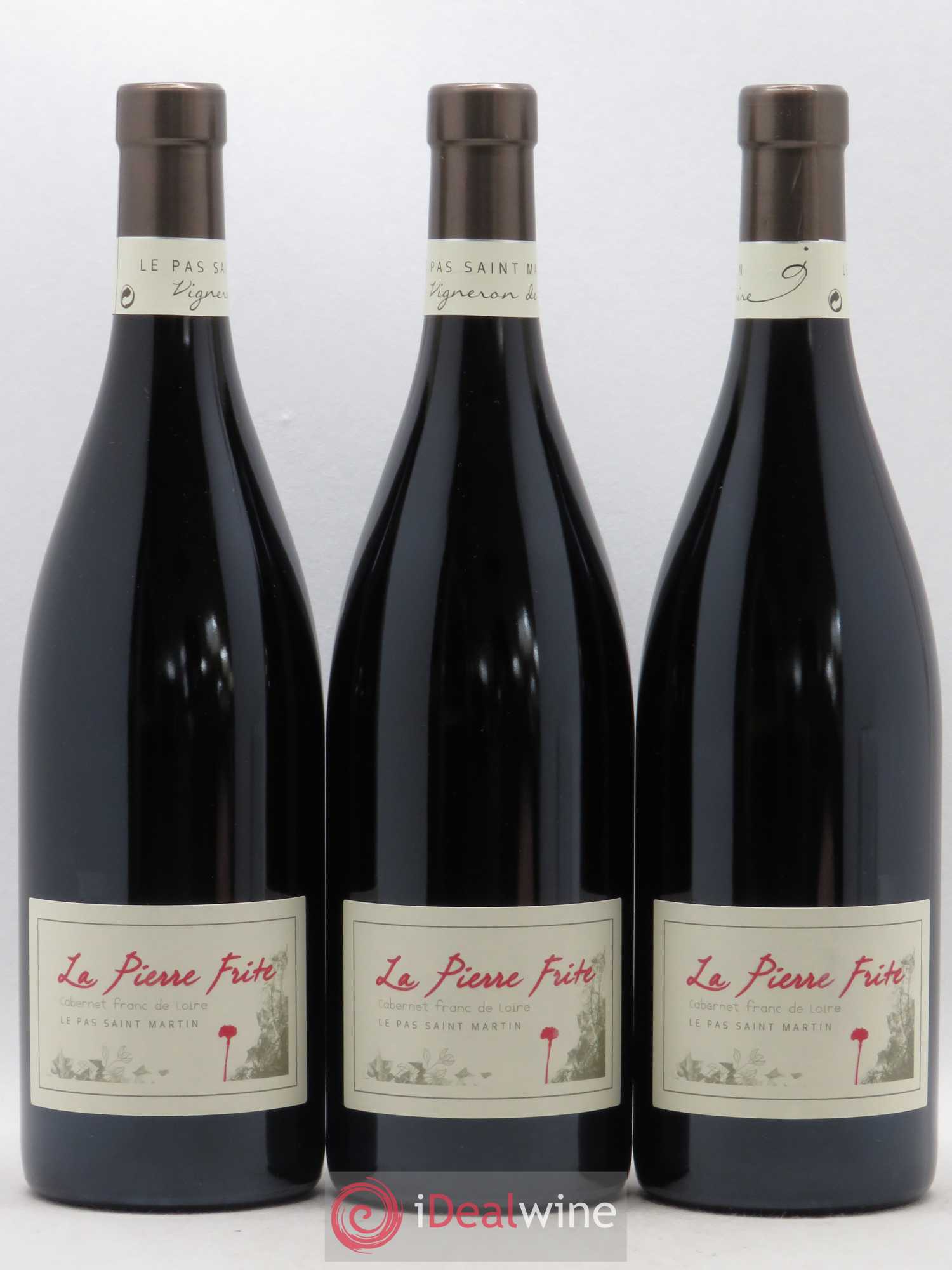 Saumur Pierre Frite Domaine Le Pas Saint Martin (sans prix de reserve) 2018 - Posten von 3 Flaschen - 0
