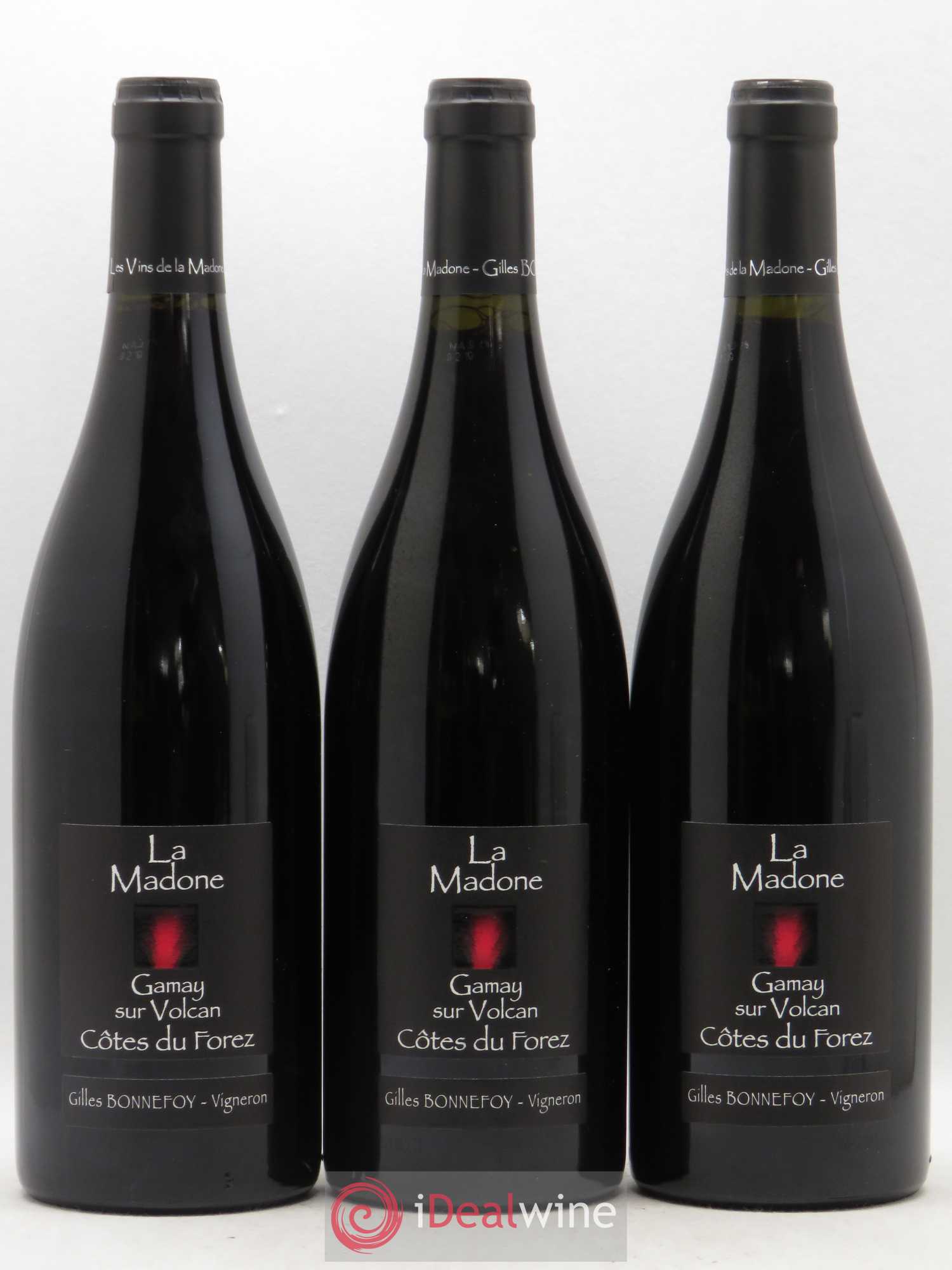 Divers Côtes du Forez La Madone Domaine de la Madone (sans prix de reserve) 2018 - Posten von 3 Flaschen - 0