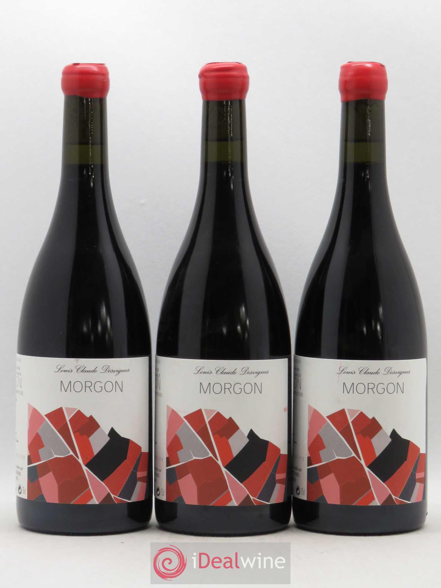 Morgon Corcelette Louis-Claude Desvignes (sans prix de reserve) 2018 - Lot de 3 bouteilles - 0