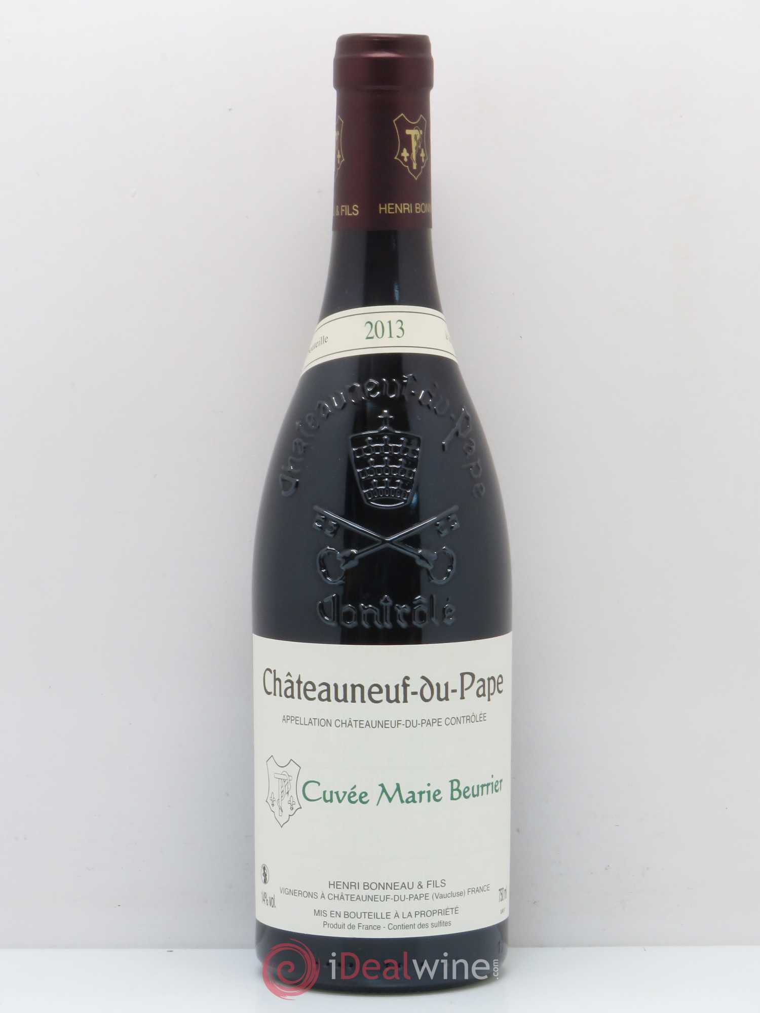 Châteauneuf-du-Pape Marie Beurrier Henri Bonneau & Fils 2013 - Lot de 1 bouteille - 0