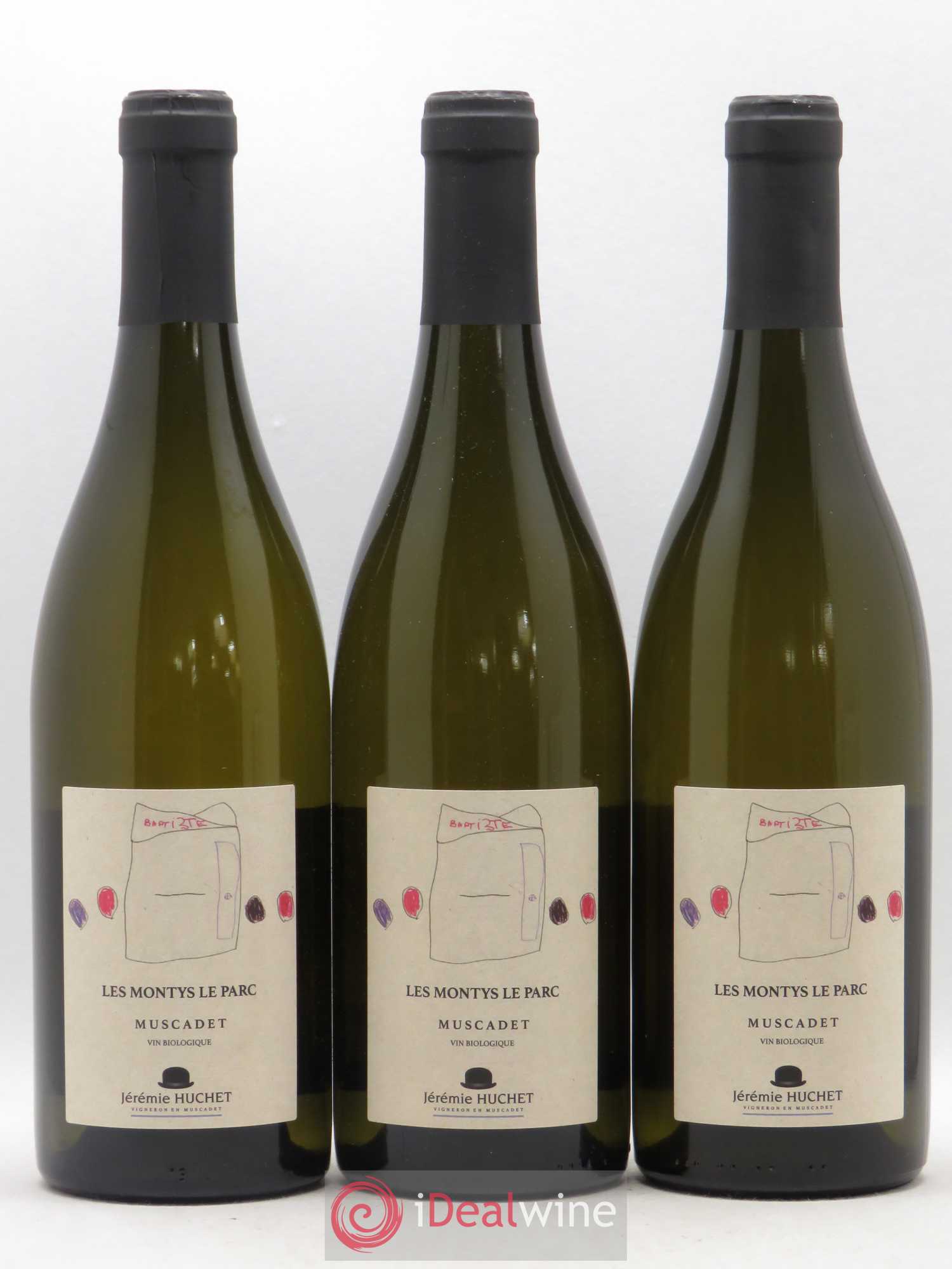 Muscadet Les Montys Le Parc Jeremie Huchet (sans prix de reserve) 2018 - Posten von 3 Flaschen - 0