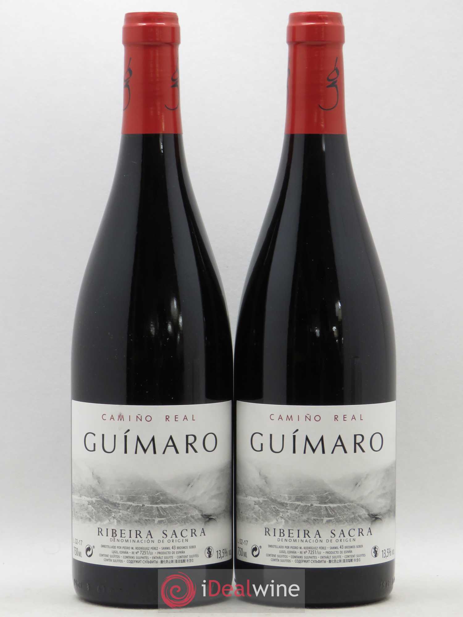 Espagne Ribeira Sacra Camino Real Guimaro (sans prix de reserve) 2017 - Posten von 2 Flaschen - 0