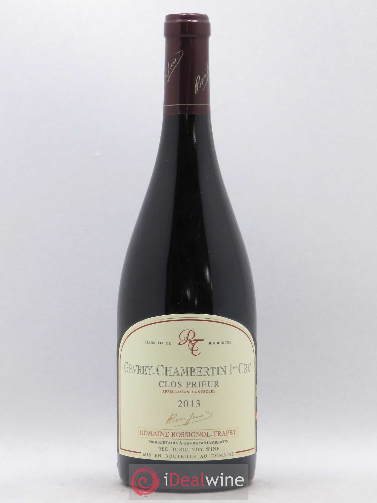 Gevrey-Chambertin 1er Cru Clos Prieur Rossignol-Trapet (Domaine) (sans prix de reserve) 2013 - Lot de 1 bouteille - 0