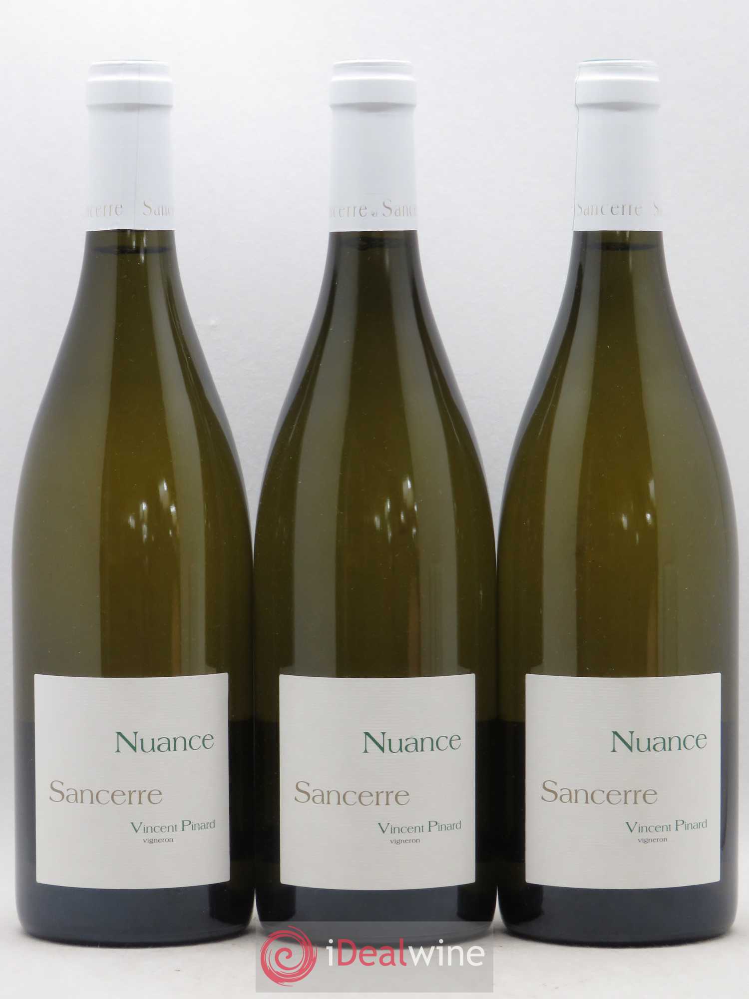 Sancerre Nuance Vincent Pinard (sans prix de reserve) 2018 - Lot de 3 bouteilles - 0