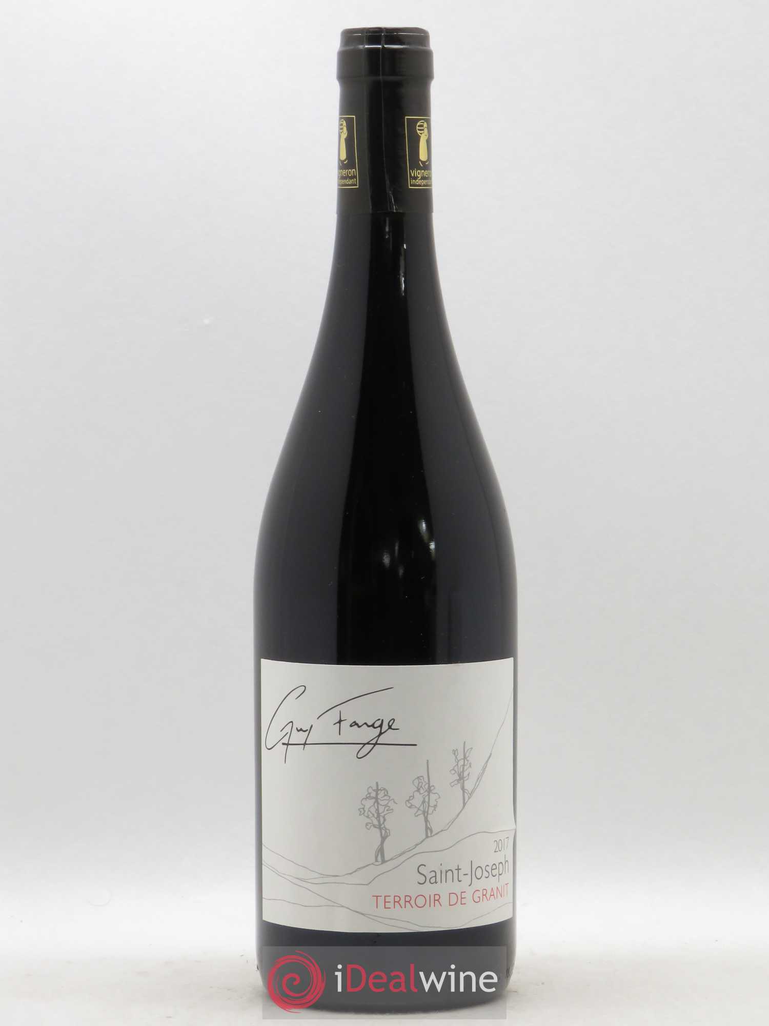 Saint-Joseph Terroir de Granit Domaine Guy Farge (sans prix de reserve) 2017 - Posten von 1 Flasche - 0