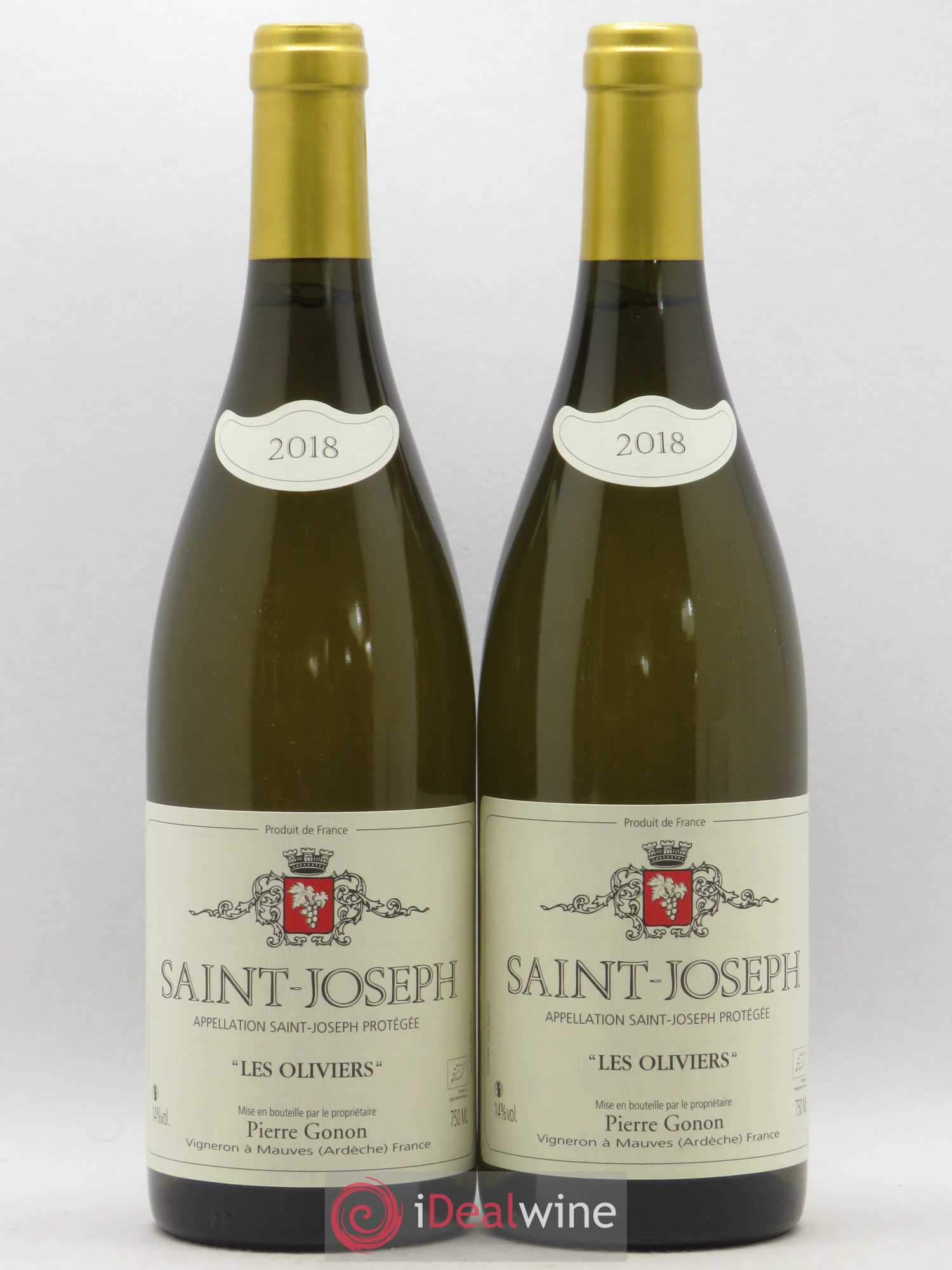 Saint-Joseph Les Oliviers Gonon (Domaine) 2018 - Lotto di 2 bottiglie - 0