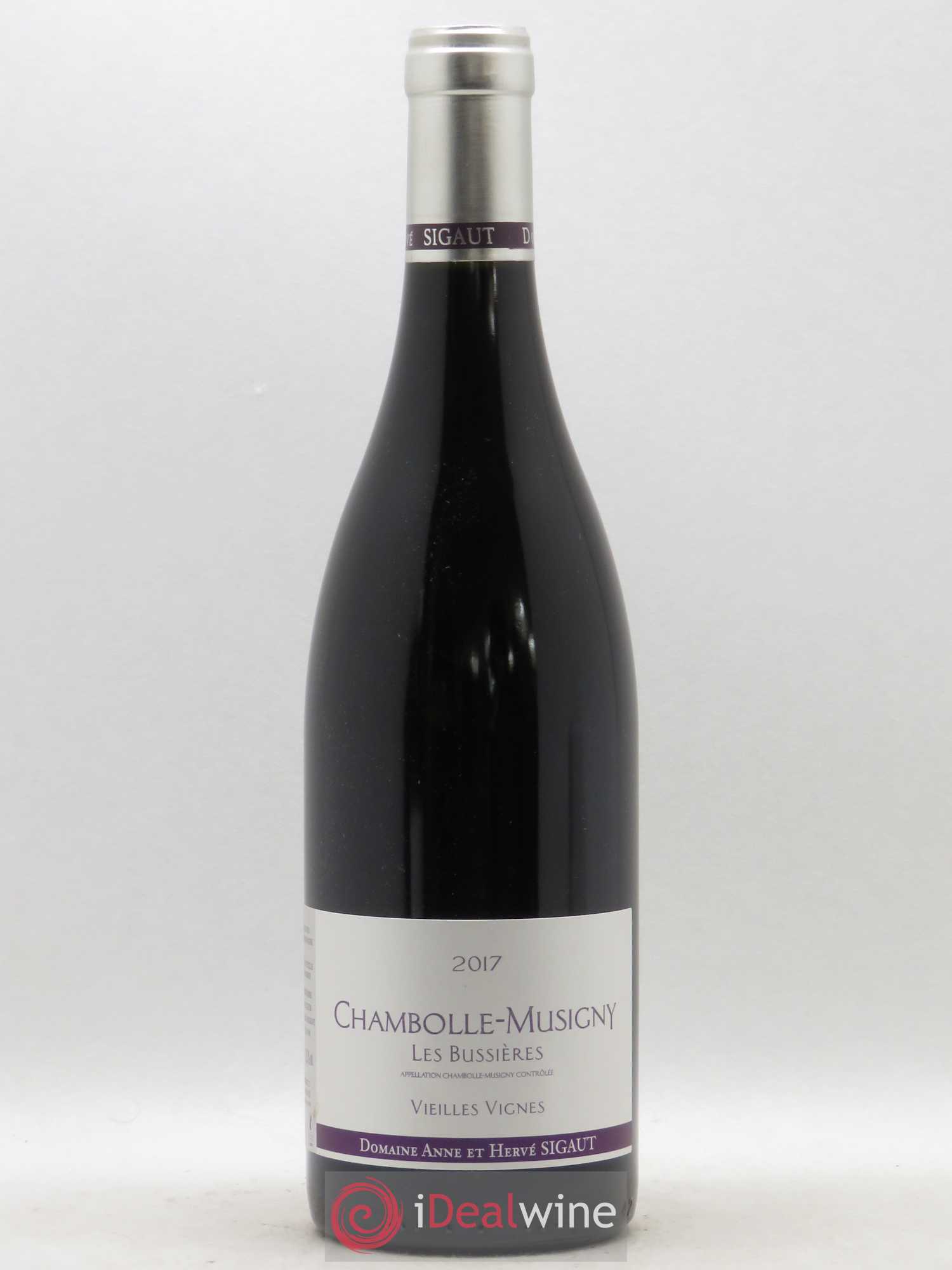 Chambolle-Musigny Les Bussieres Vieilles vignes Anne et Hervé Sigaut (sans prix de reserve) 2017 - Posten von 1 Flasche - 0