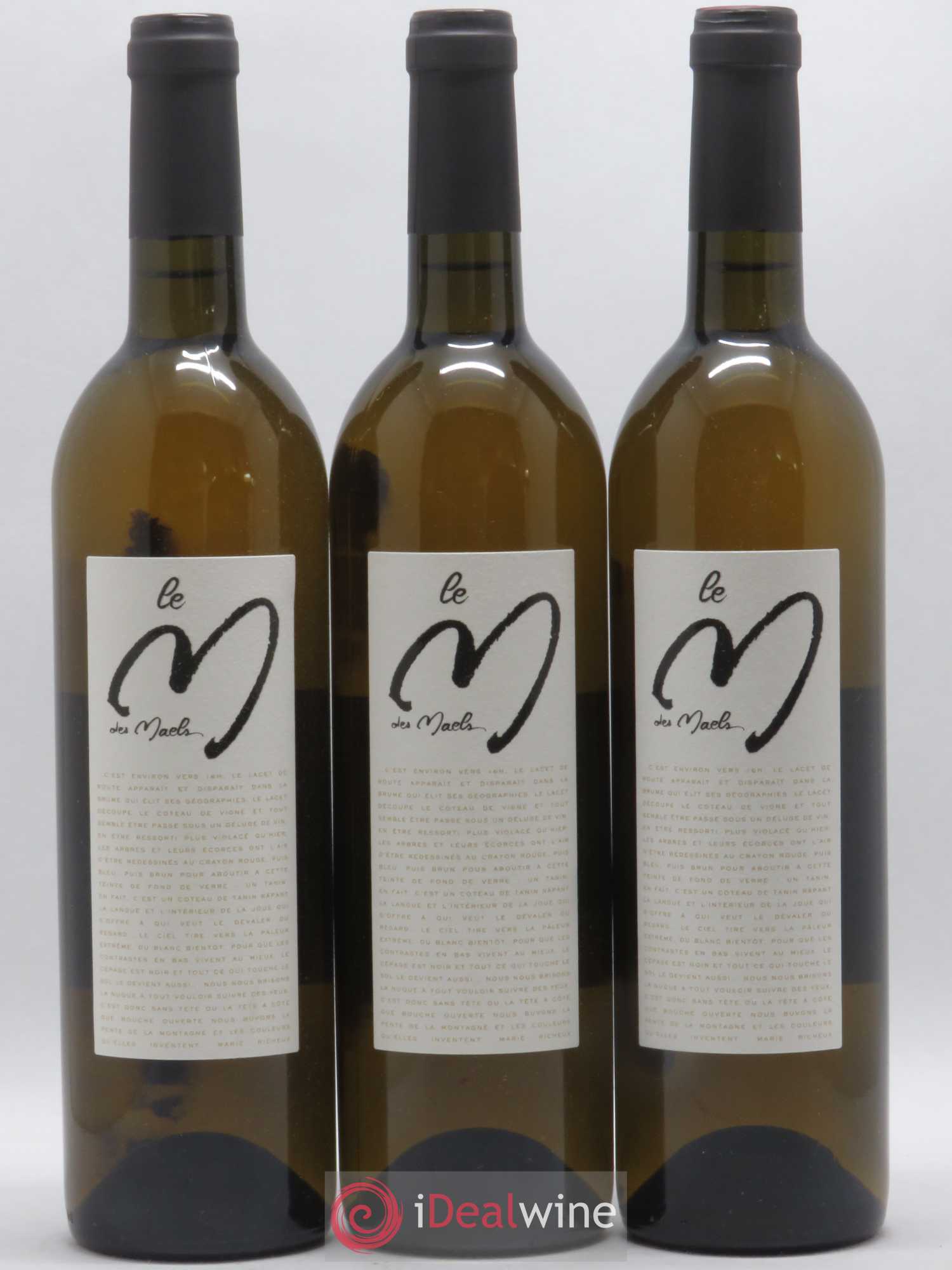 Pays d'Oc Le M des Maels Domaine des Maels (sans prix de réserve) 2015 - Posten von 6 Flaschen - 1