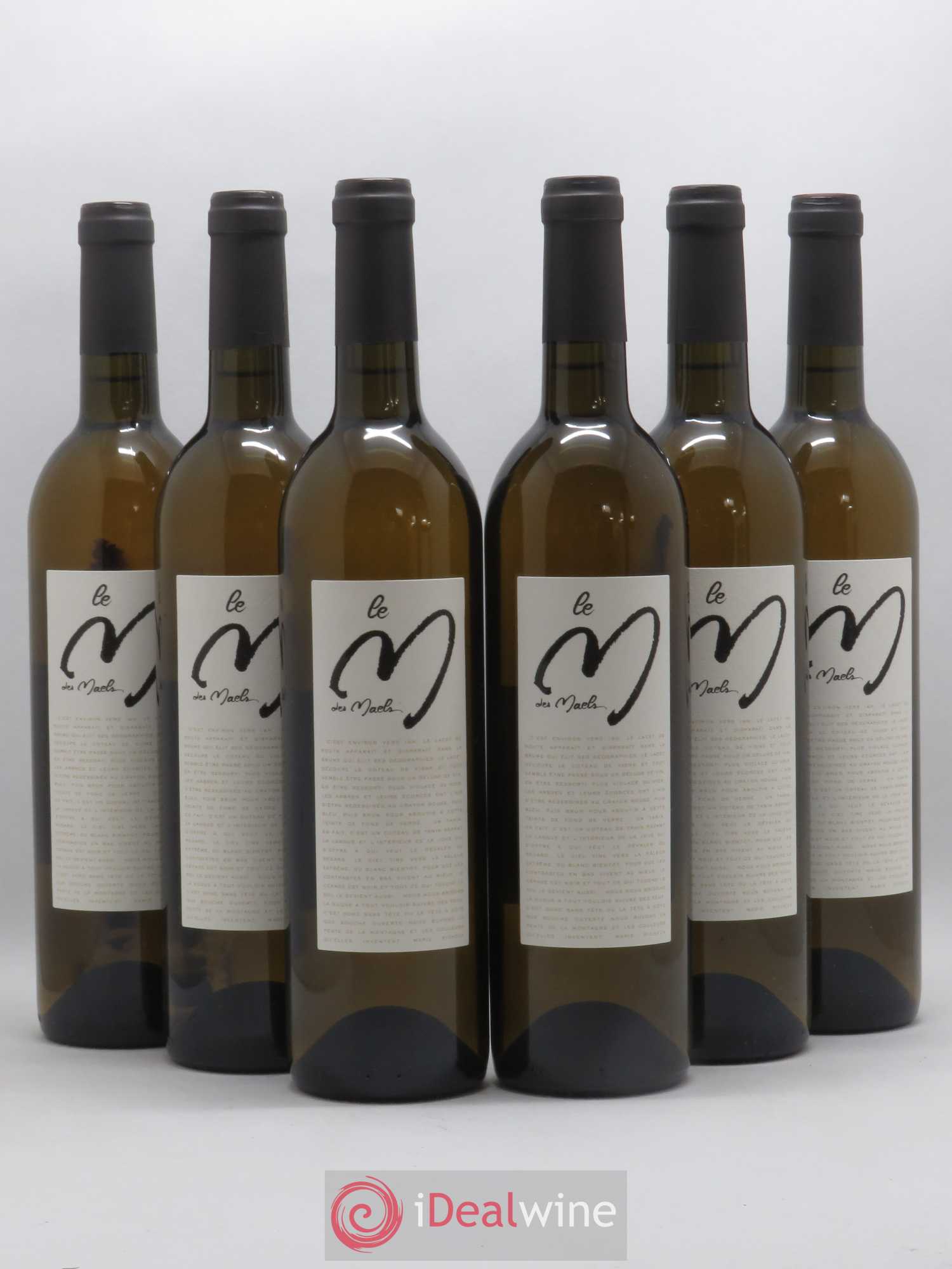 Pays d'Oc Le M des Maels Domaine des Maels (sans prix de réserve) 2015 - Posten von 6 Flaschen - 0