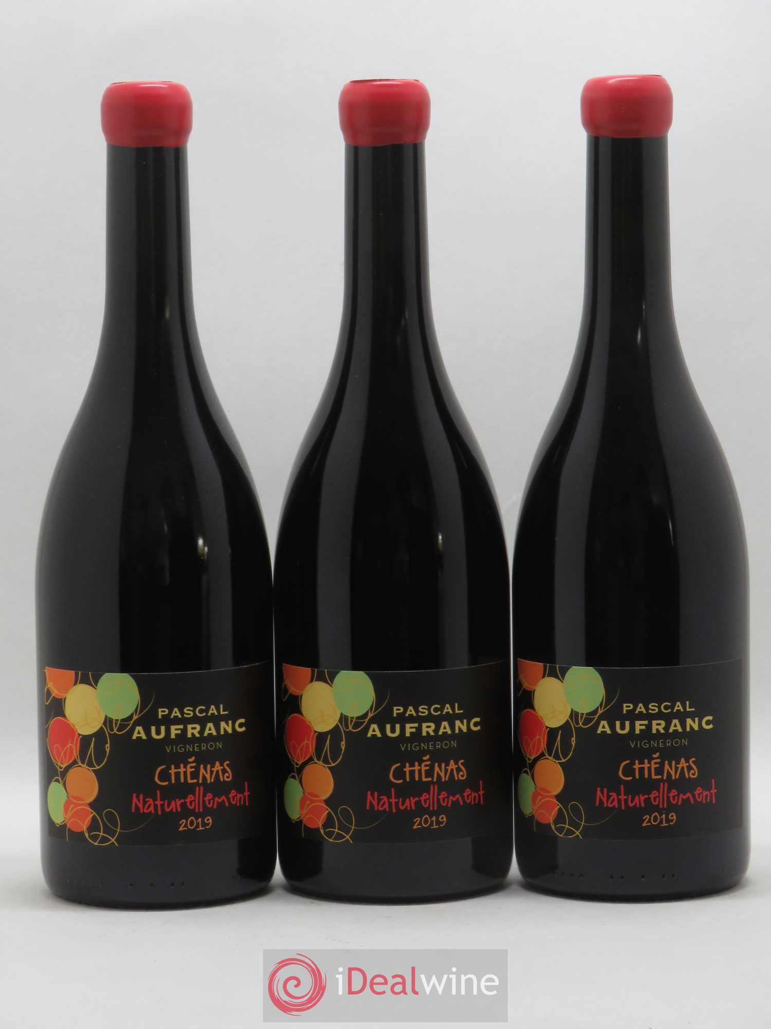 Chénas Naturellement Pascal Aufranc (sans prix de réserve) 2019 - Lot de 6 bouteilles - 1