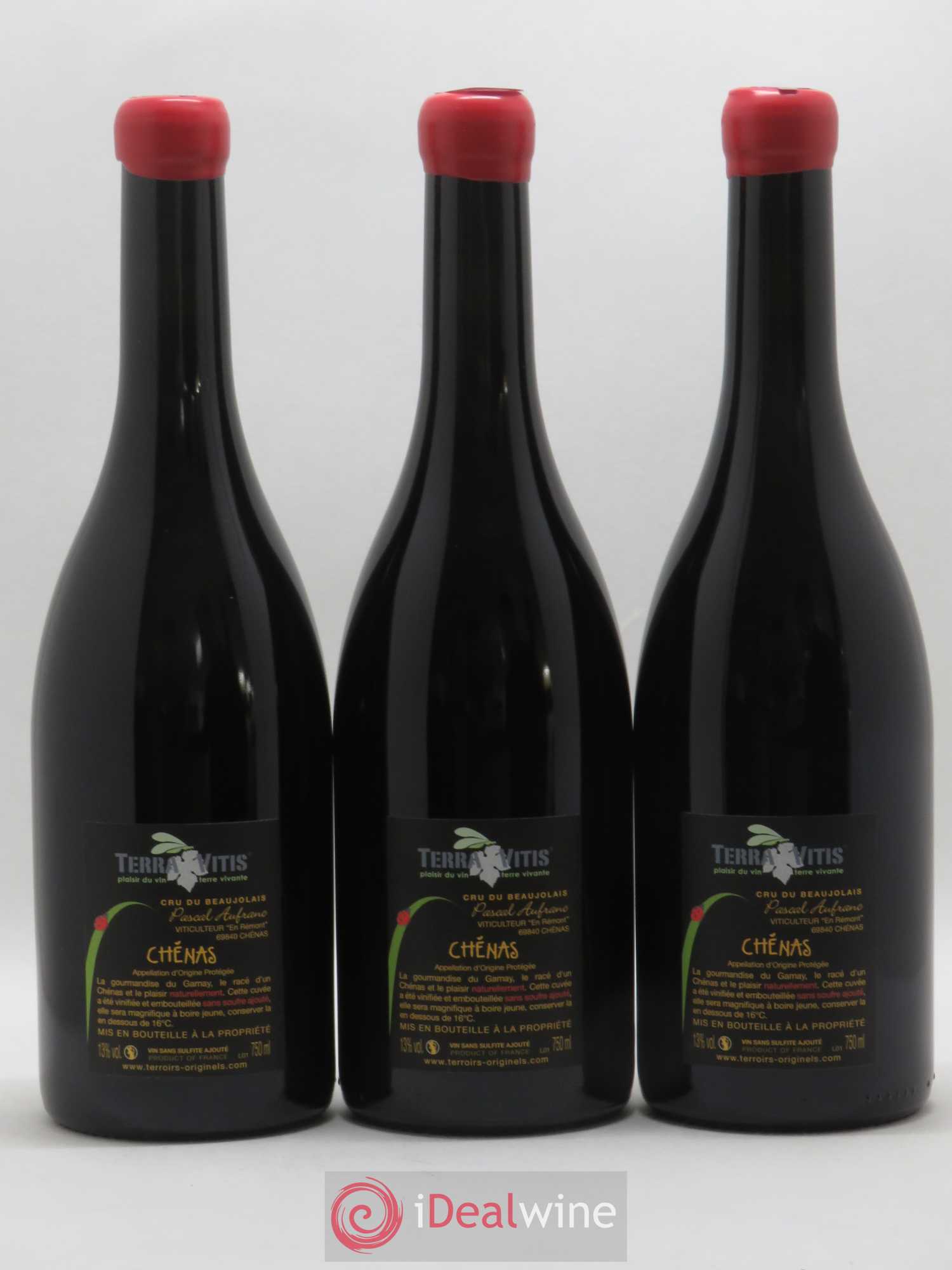 Chénas Naturellement Pascal Aufranc (sans prix de réserve) 2019 - Lot de 6 bouteilles - 4