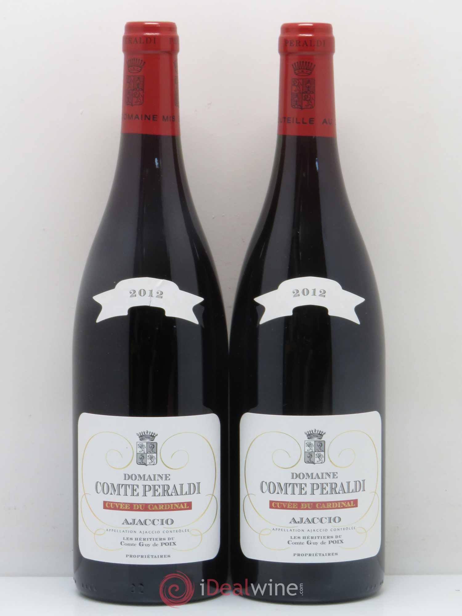 Ajaccio Comte Peraldi Cuvée du Cardinal 2012 - Lot de 2 bouteilles - 0