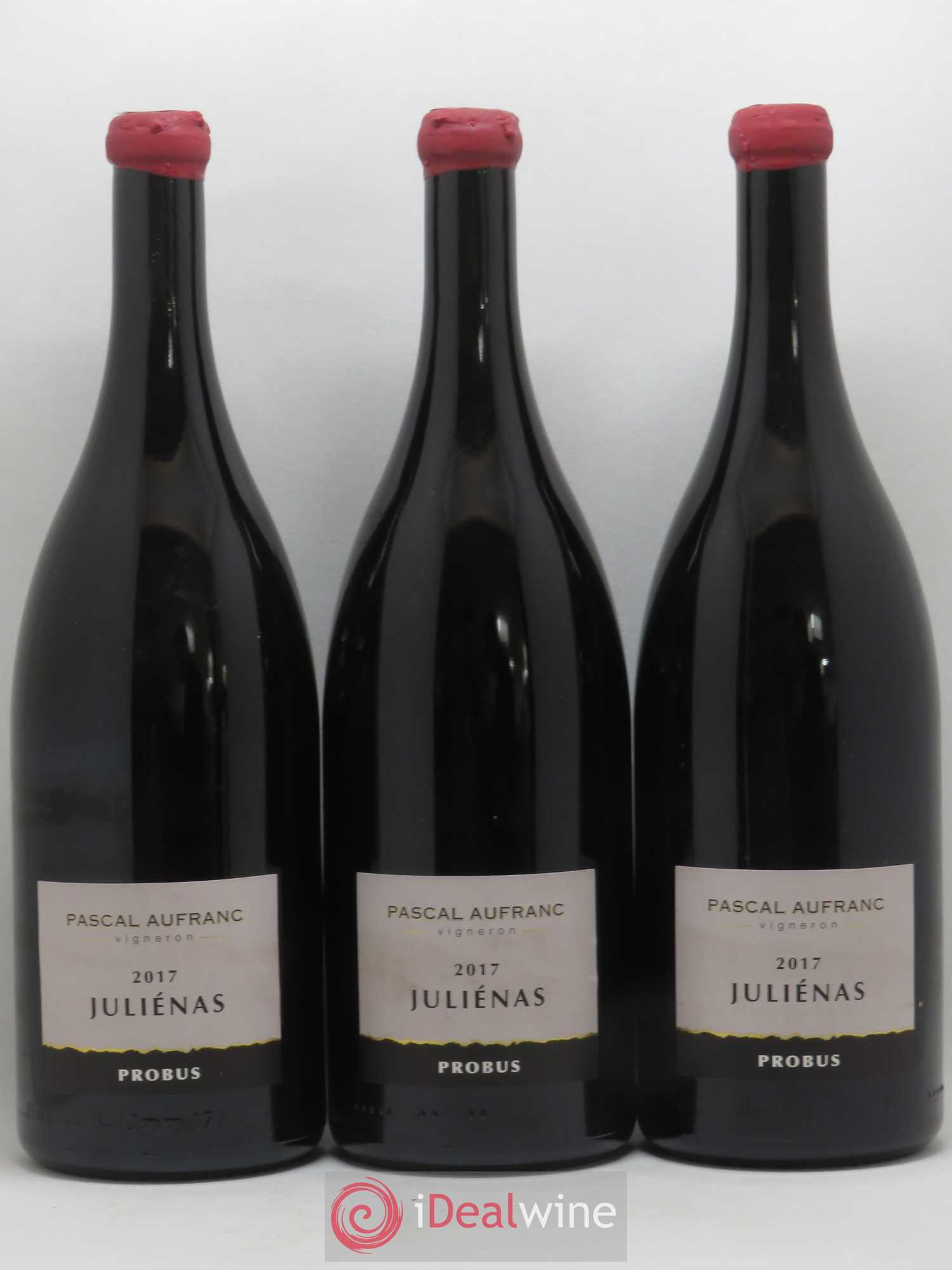 Juliénas Probus Pascal Aufranc 2017 - Lot de 3 magnums - 0