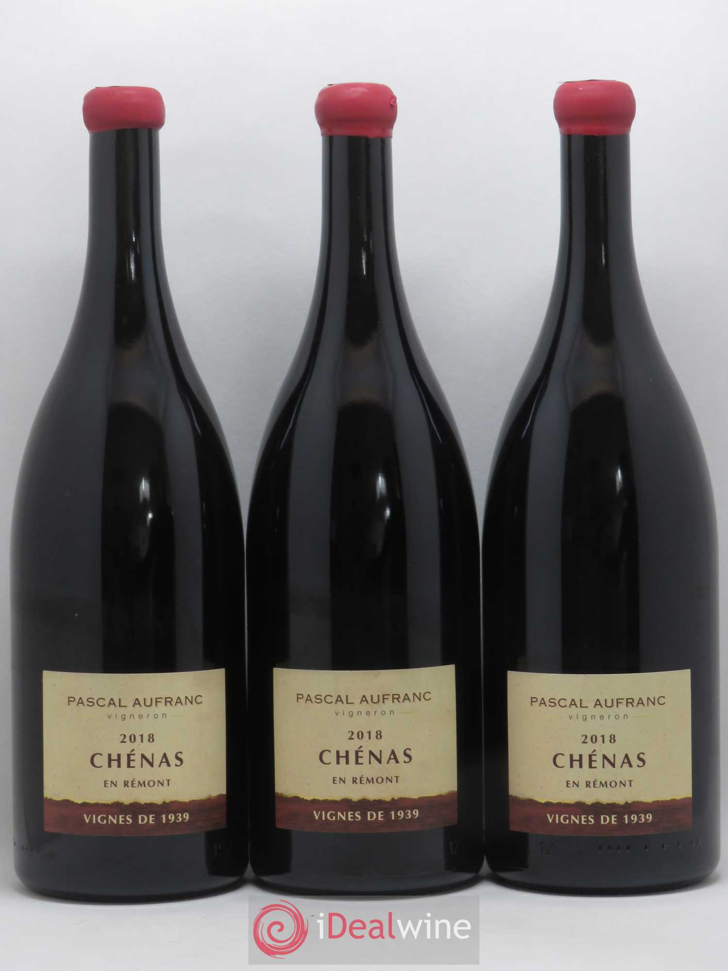Chénas En Rémont Vignes de 1939 Pascal Aufranc 2018 - Lot de 3 magnums - 0