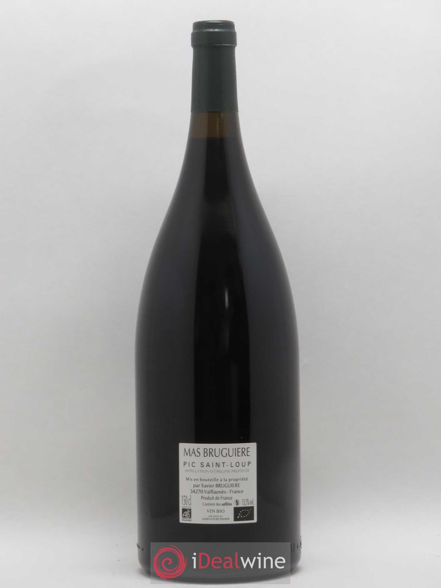 Pic Saint-Loup Mas Bruguière L'Arbouse Guilhem et Xavier Bruguière 2018 - Lot de 1 magnum - 1