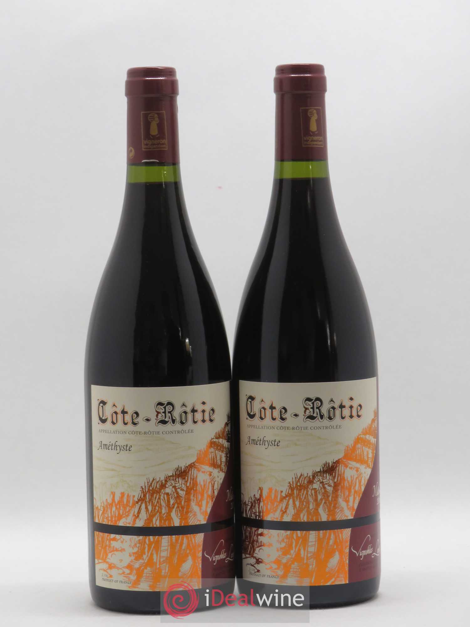 Côte-Rôtie Améthyste Vignobles Levet 2016 - Lot de 2 bouteilles - 0