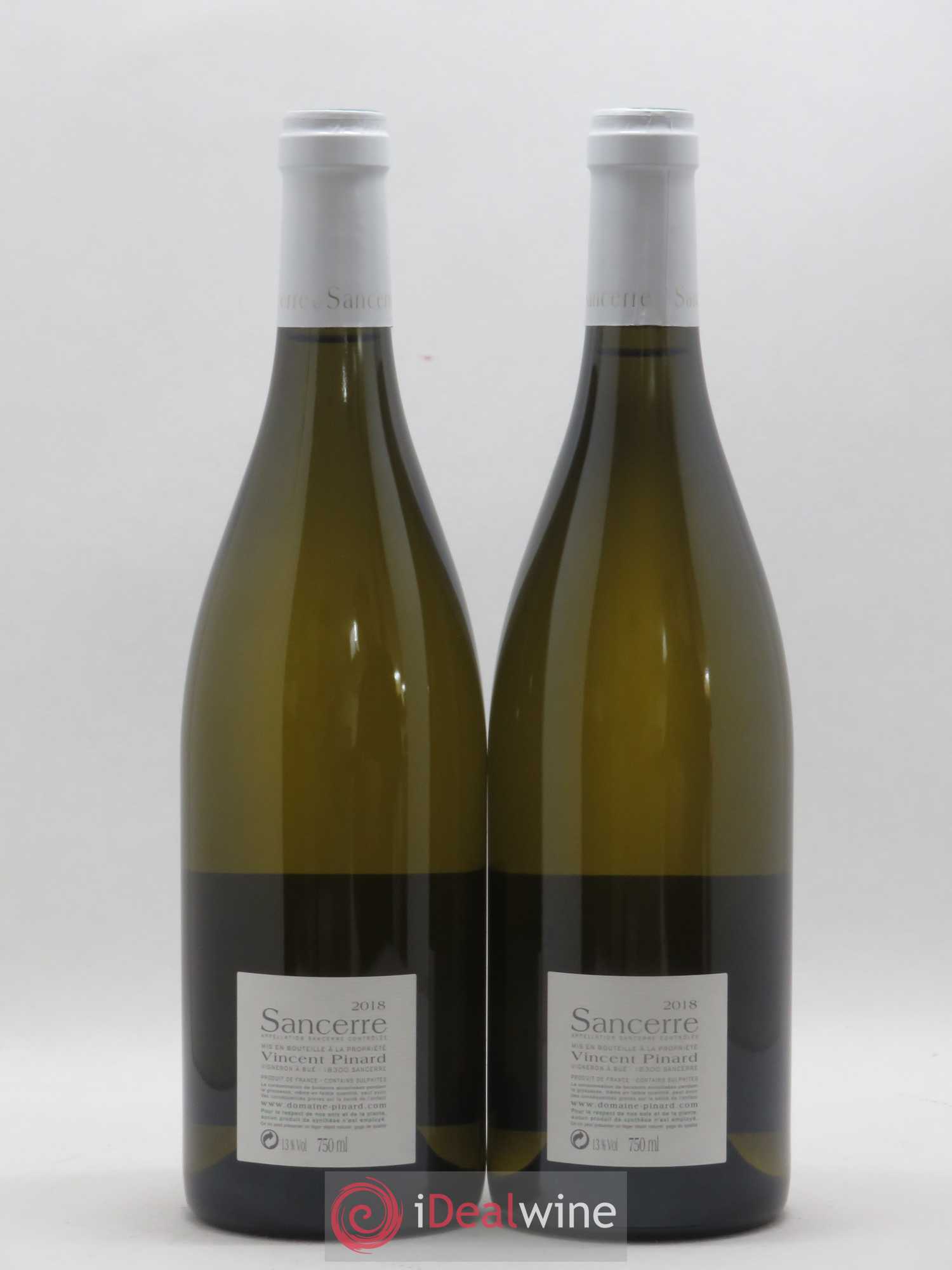 Sancerre Florès Vincent Pinard 2018 - Lot de 2 bouteilles - 1