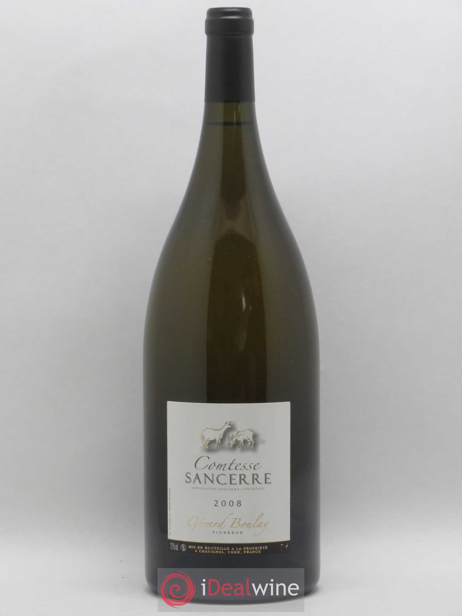 Sancerre Comtesse Gérard Boulay 2008 - Lot de 1 magnum - 0