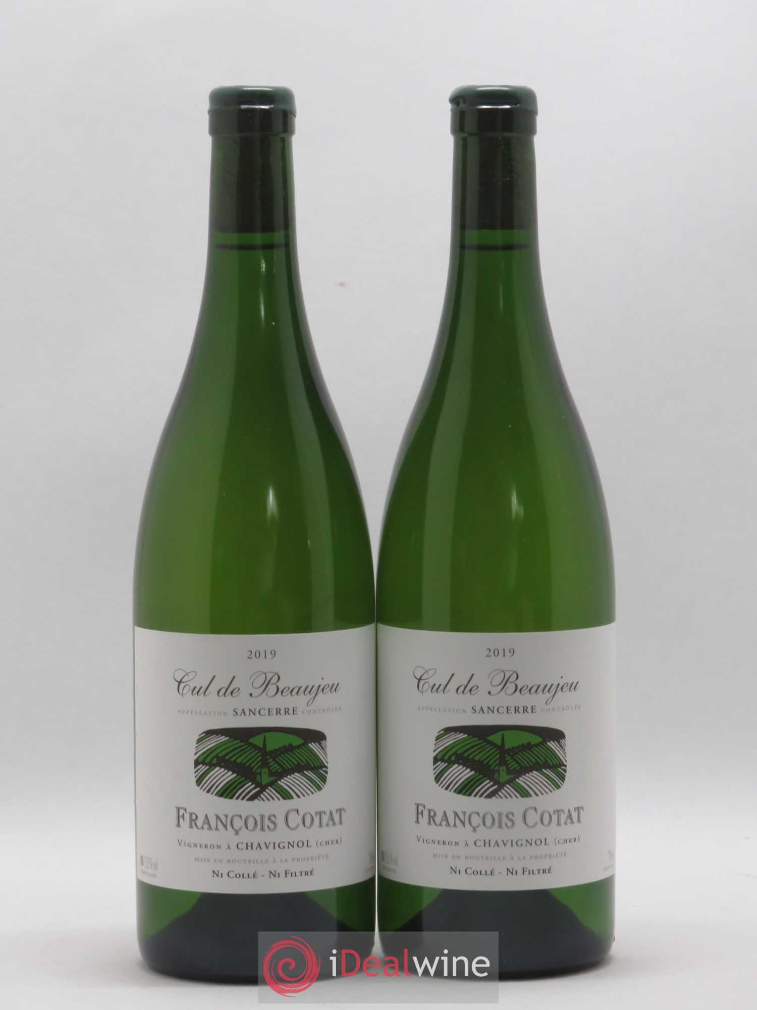 Sancerre Les Culs de Beaujeu François Cotat 2019 - Lot de 2 bouteilles - 0