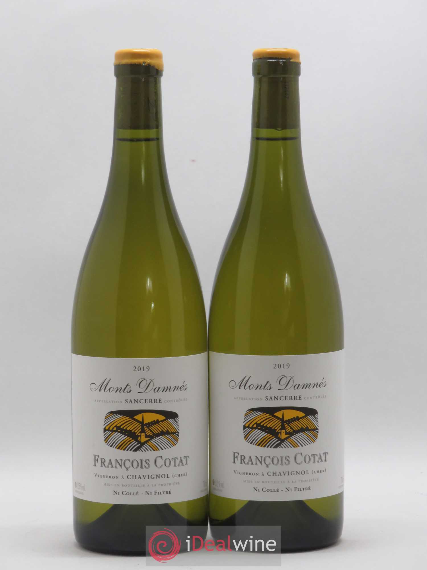Sancerre Les Monts Damnés François Cotat 2019 - Lot de 2 bouteilles - 0