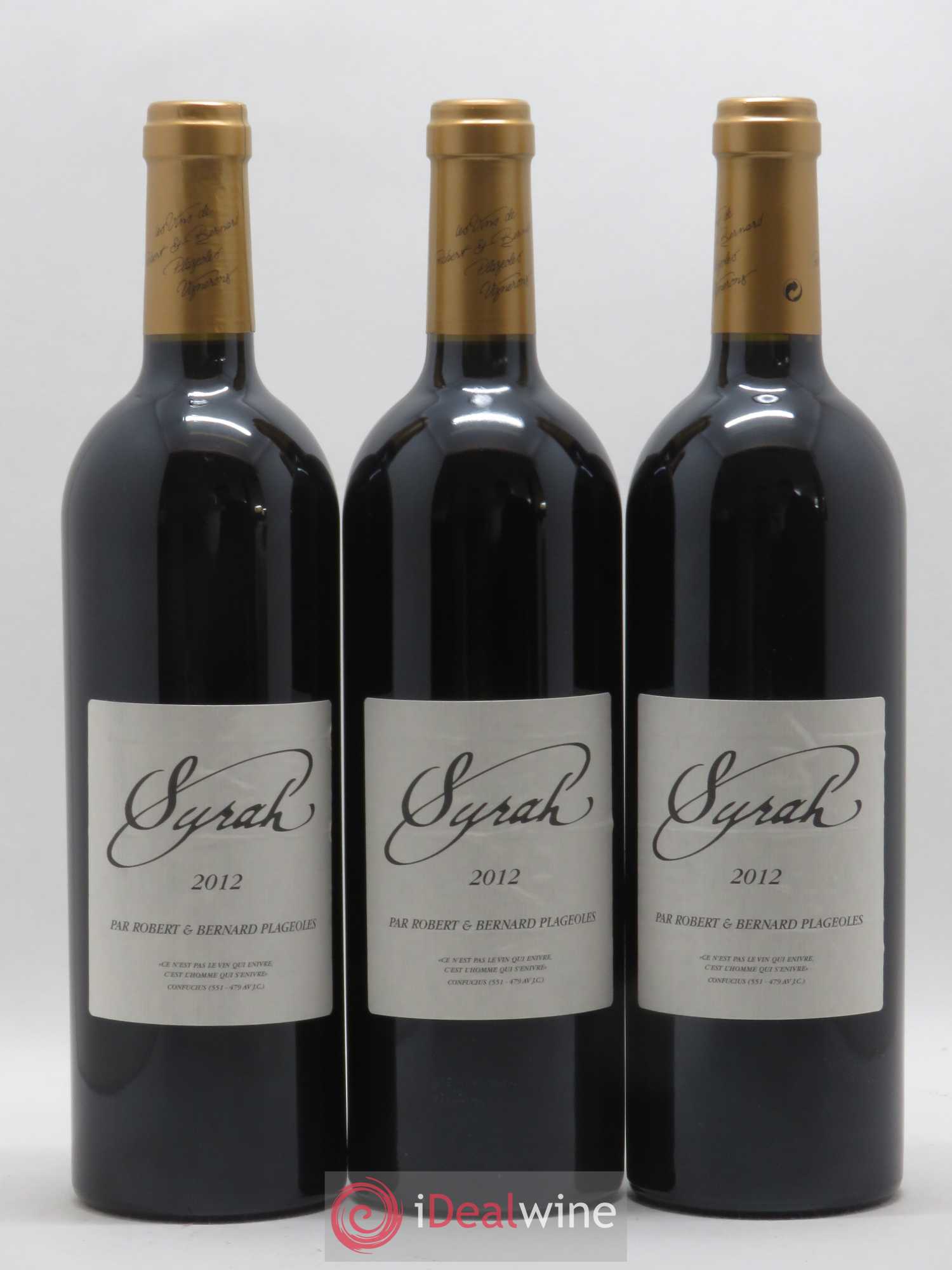 Gaillac Syrah Domaine Plageoles (sans prix de réserve) 2012 - Posten von 6 Flaschen - 3