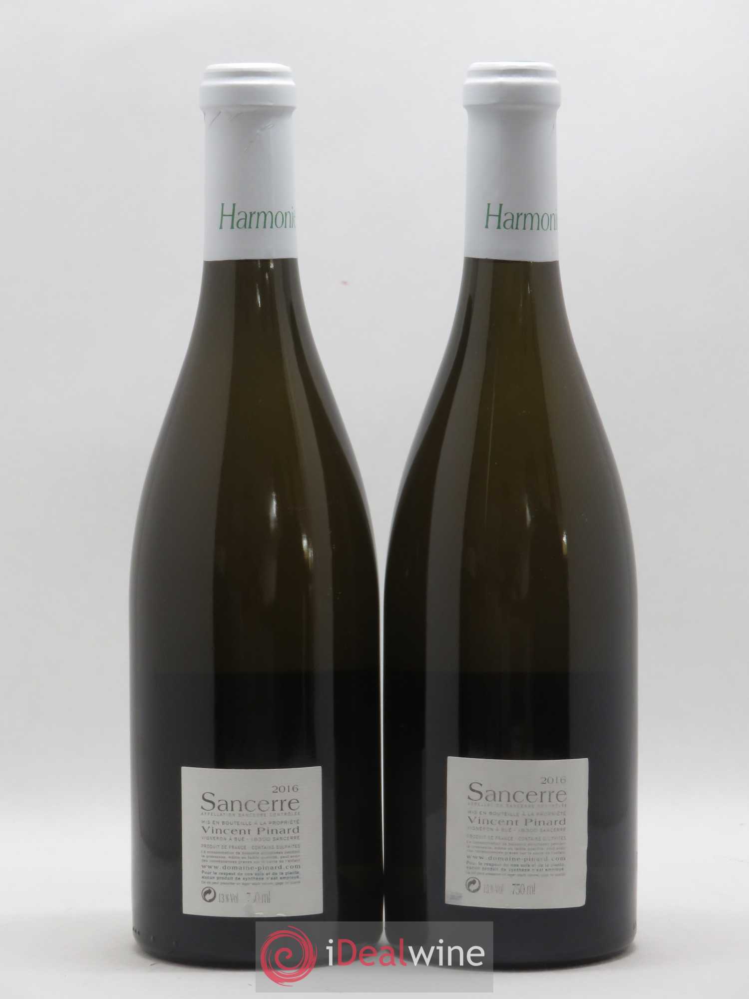 Sancerre Harmonie Vincent Pinard 2016 - Lot de 2 bouteilles - 1