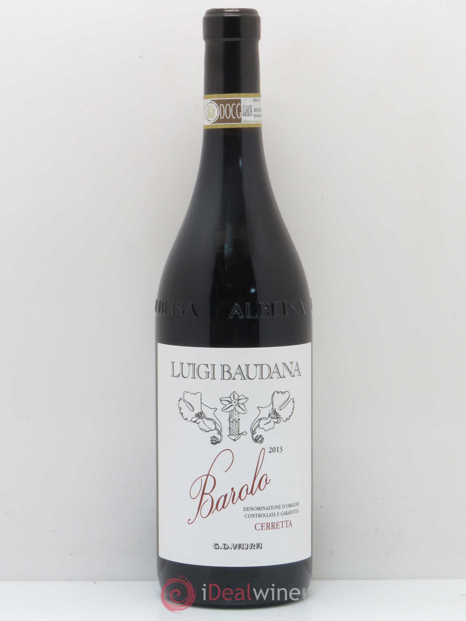 Barolo Ceretta Baudana G.D. Vajra & Luigi 2013 - Posten von 1 Flasche - 0