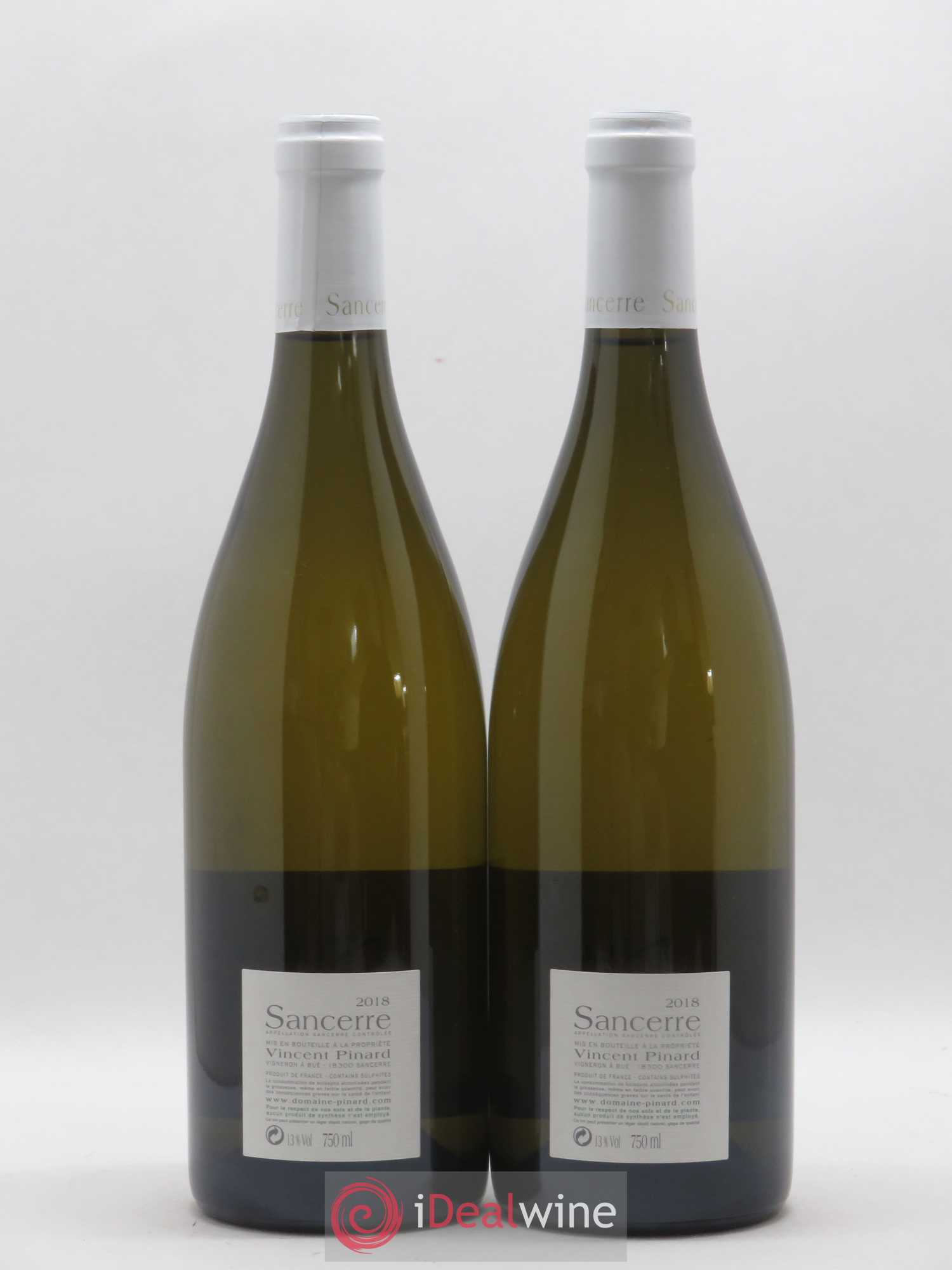Sancerre Nuance Vincent Pinard 2018 - Lot de 2 bouteilles - 1