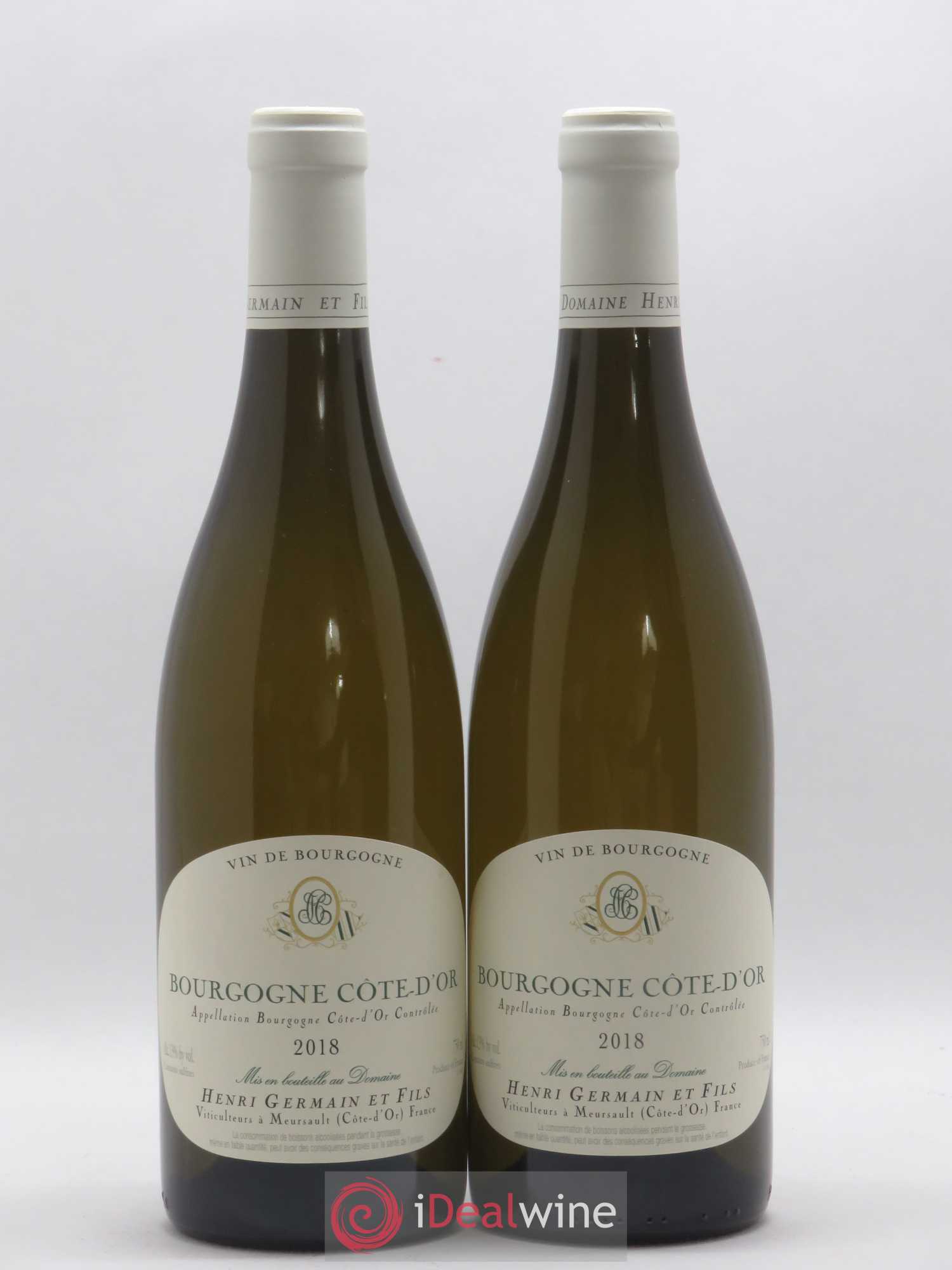Bourgogne Henri Germain 2018 - Lot de 2 bouteilles - 0