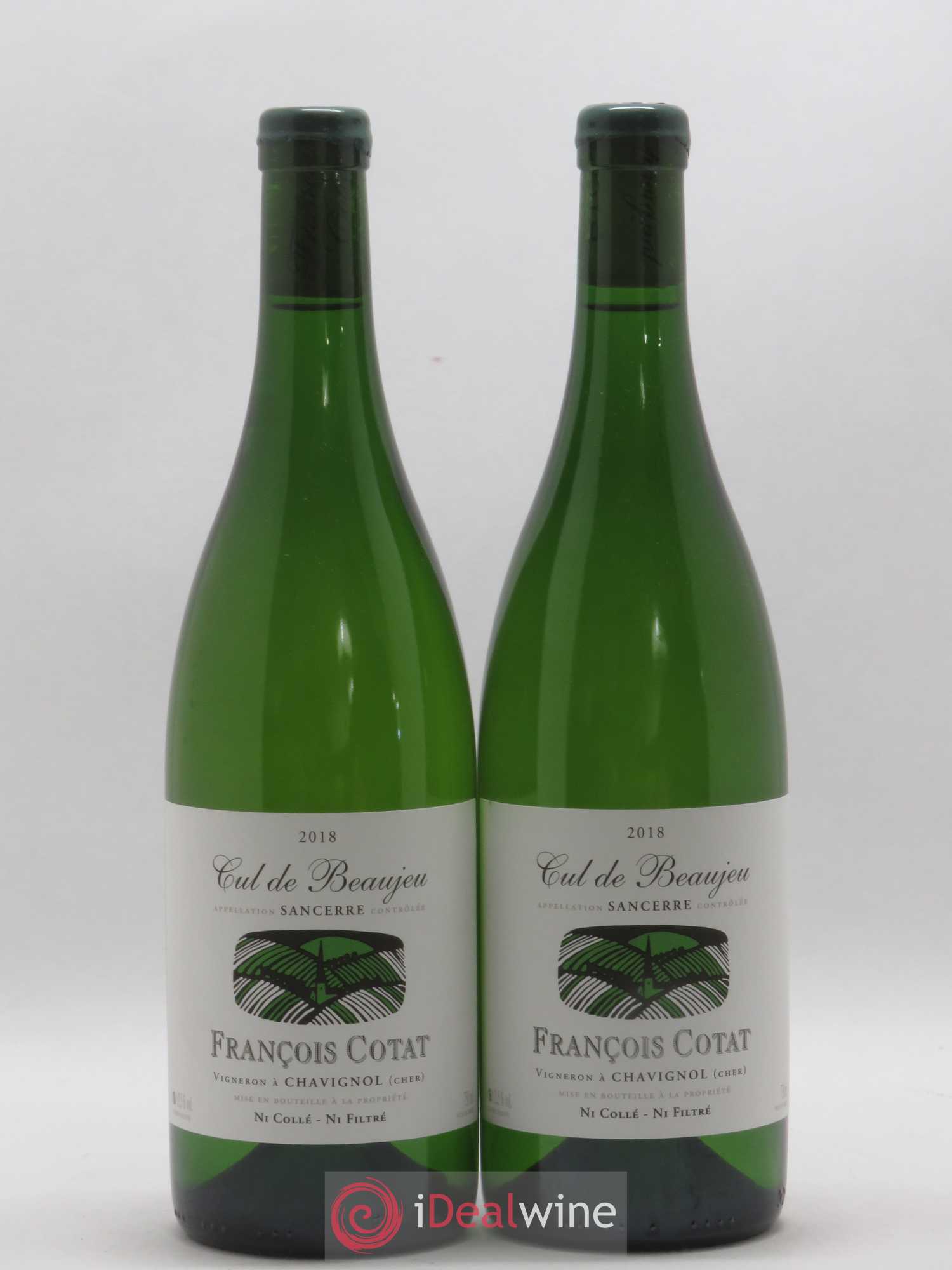 Sancerre Les Culs de Beaujeu François Cotat 2018 - Lot de 2 bouteilles - 0