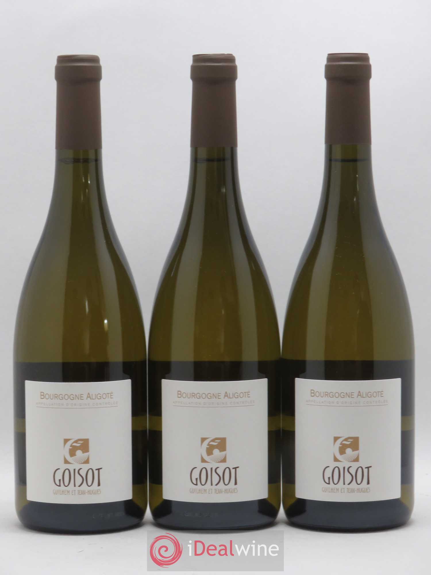 Bourgogne Aligoté Domaine Goisot (sans prix de réserve) 2018 - Posten von 3 Flaschen - 0