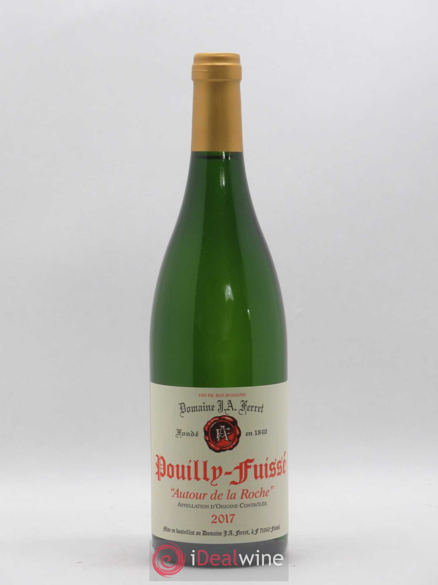 Pouilly-Fuissé Autour de la Roche J.A. Ferret (Domaine) 2017 - Lot de 1 bouteille - 0