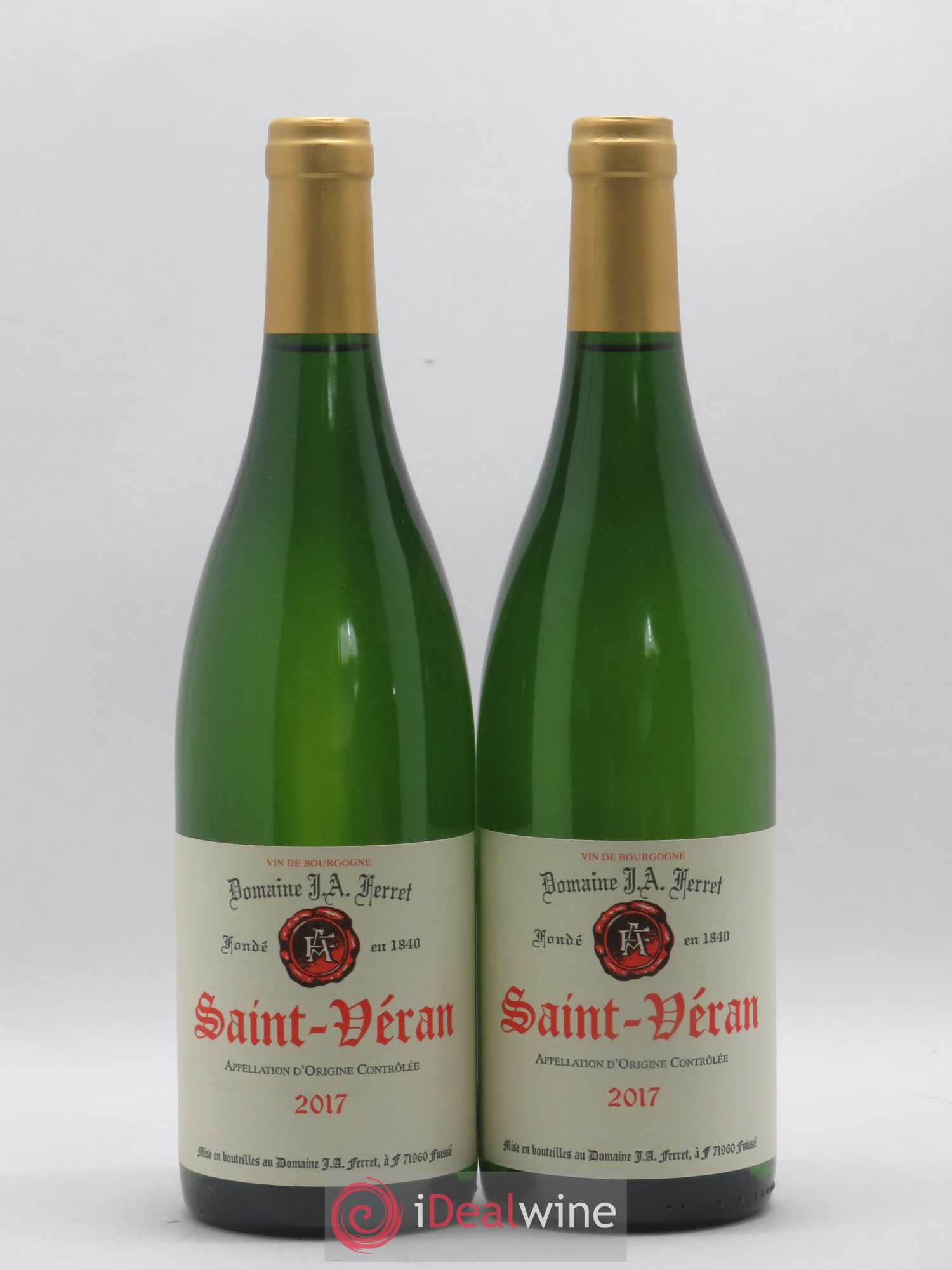 Saint-Véran J.A. Ferret (Domaine) 2017 - Lot de 2 bouteilles - 0