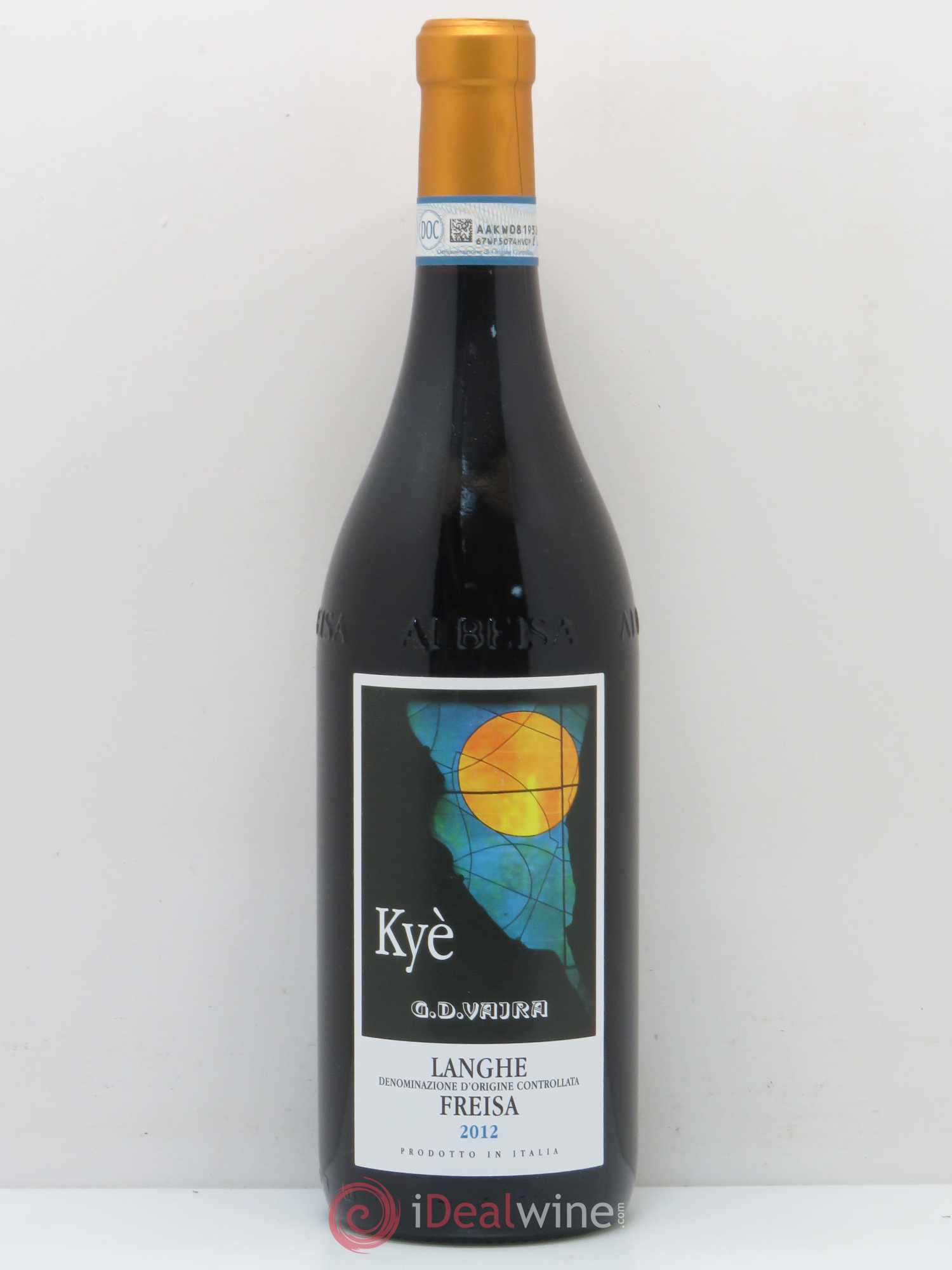 Langhe DOC Freisa Kyè G.D. Vajra 2012 - Lot de 1 bouteille - 0