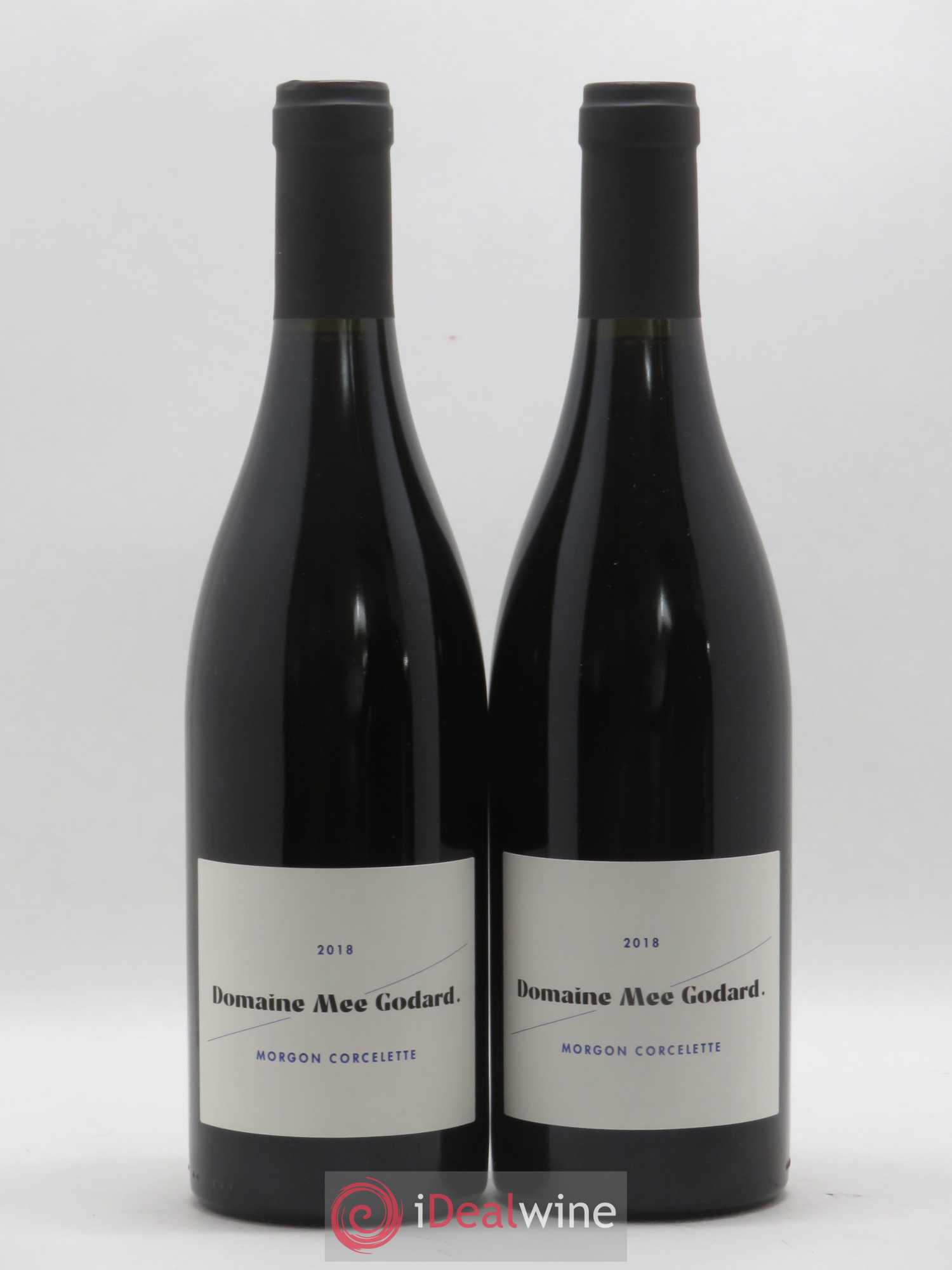 Morgon Corcelette Mee Godard (sans prix de réserve) 2018 - Lot de 2 bouteilles - 0