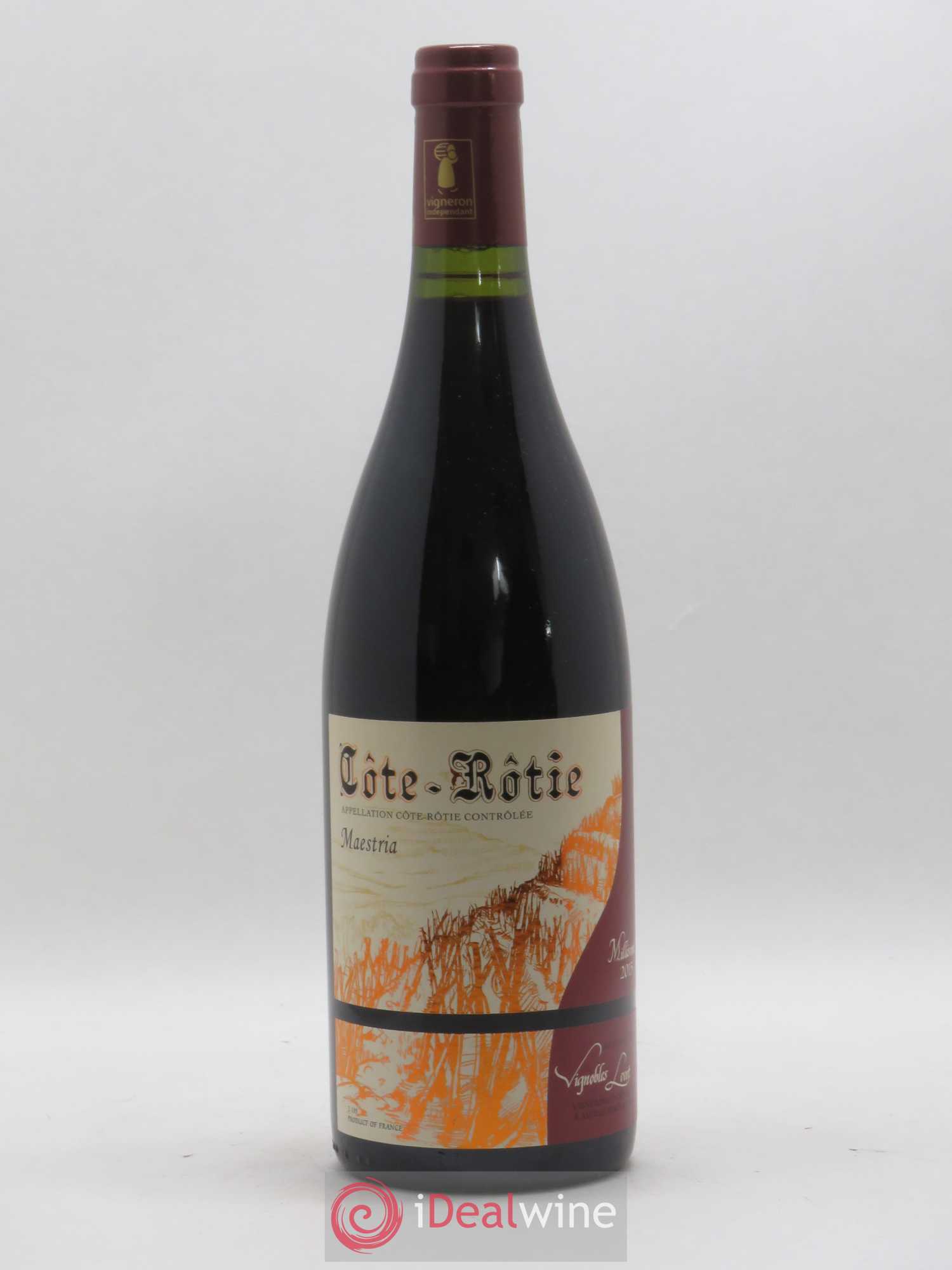 Côte-Rôtie Maestria Vignobles Levet 2015 - Lot de 1 bouteille - 0