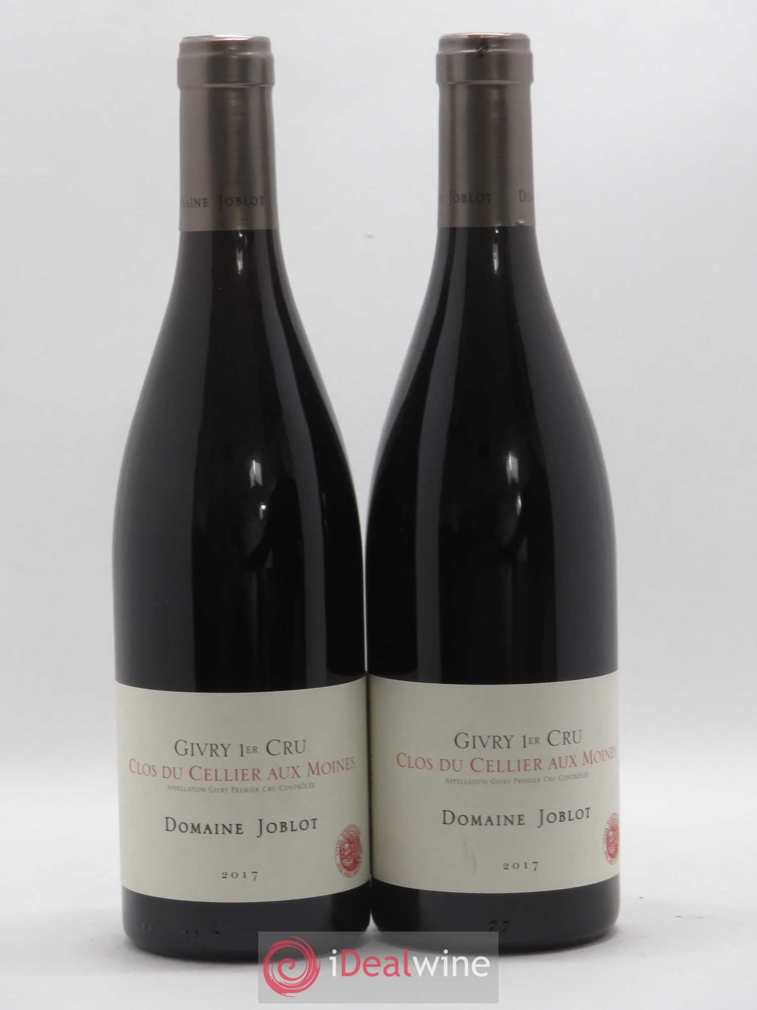 Givry 1er Cru Clos du Cellier aux Moines Joblot (Domaine) 2017 - Lot de 2 bouteilles - 0