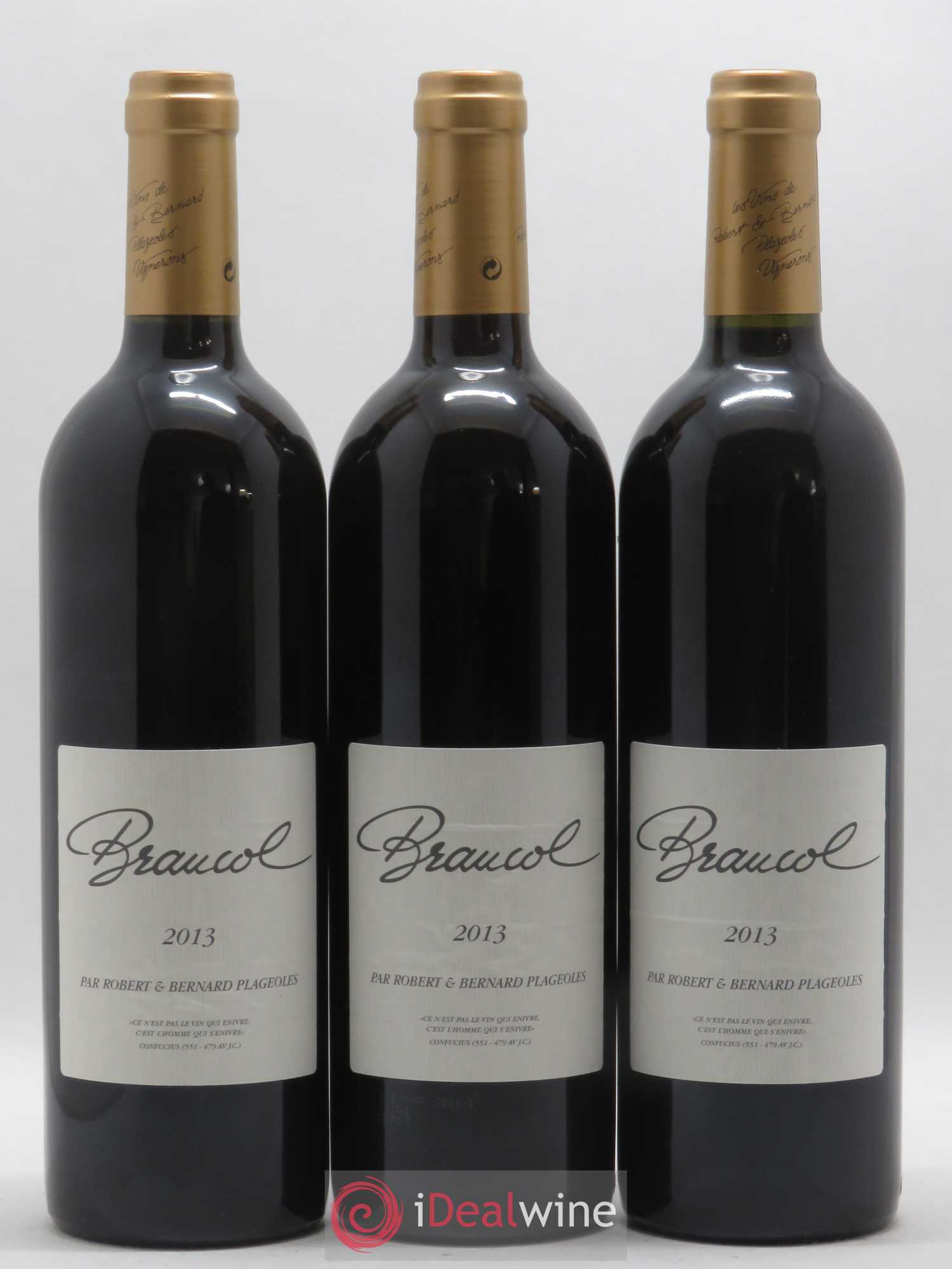 Gaillac Braucol Domaine Plageoles (sans prix de réserve) 2013 - Posten von 6 Flaschen - 3