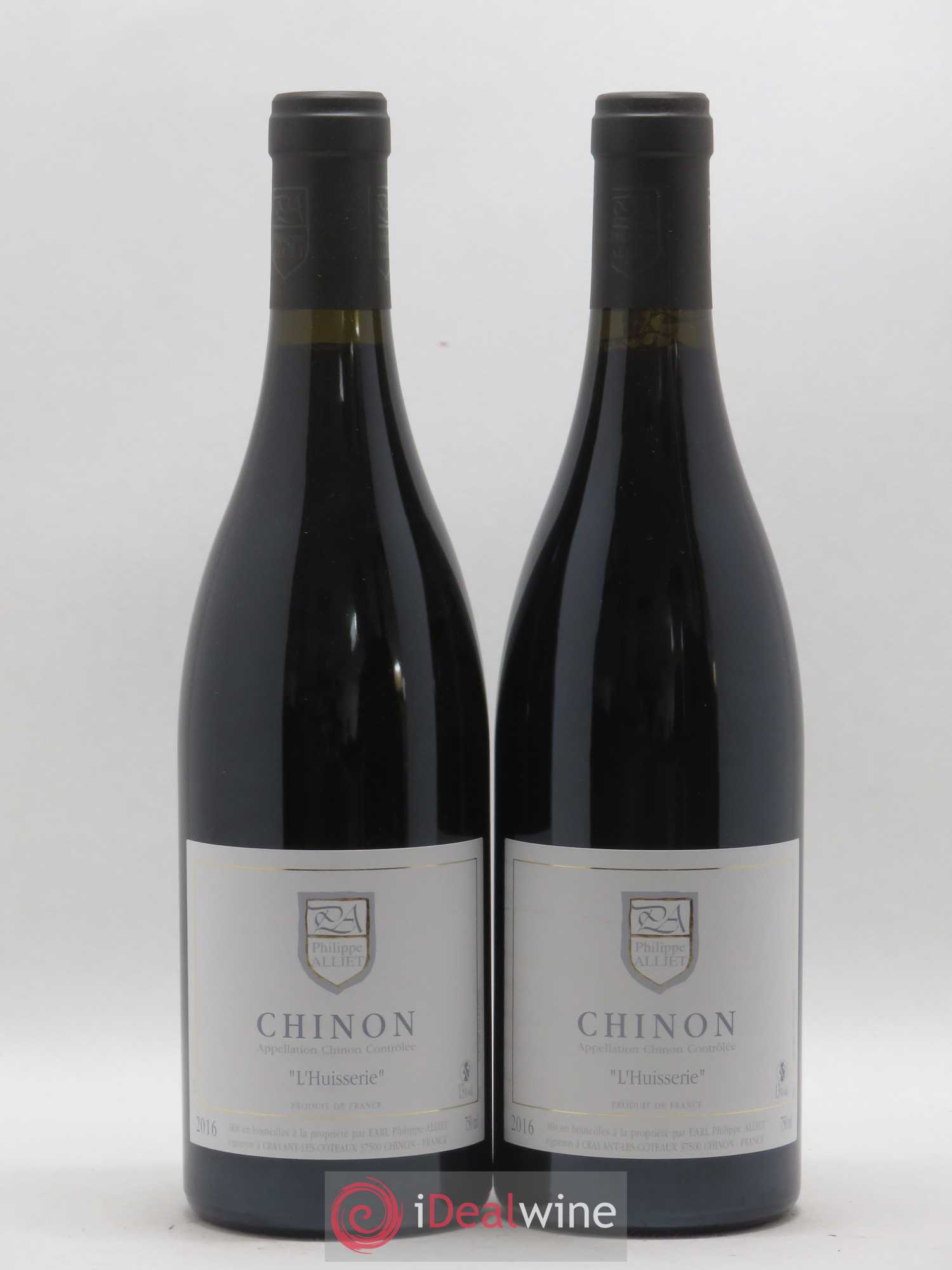 Chinon L'Huisserie Philippe Alliet 2016 - Lot de 2 bouteilles - 0