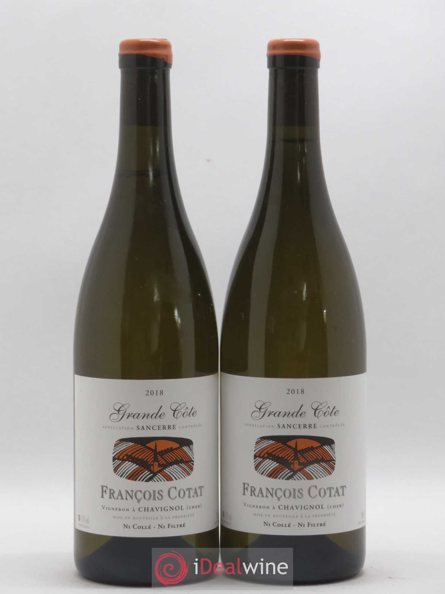 Sancerre La Grande Côte François Cotat 2018 - Lot de 2 bouteilles - 0