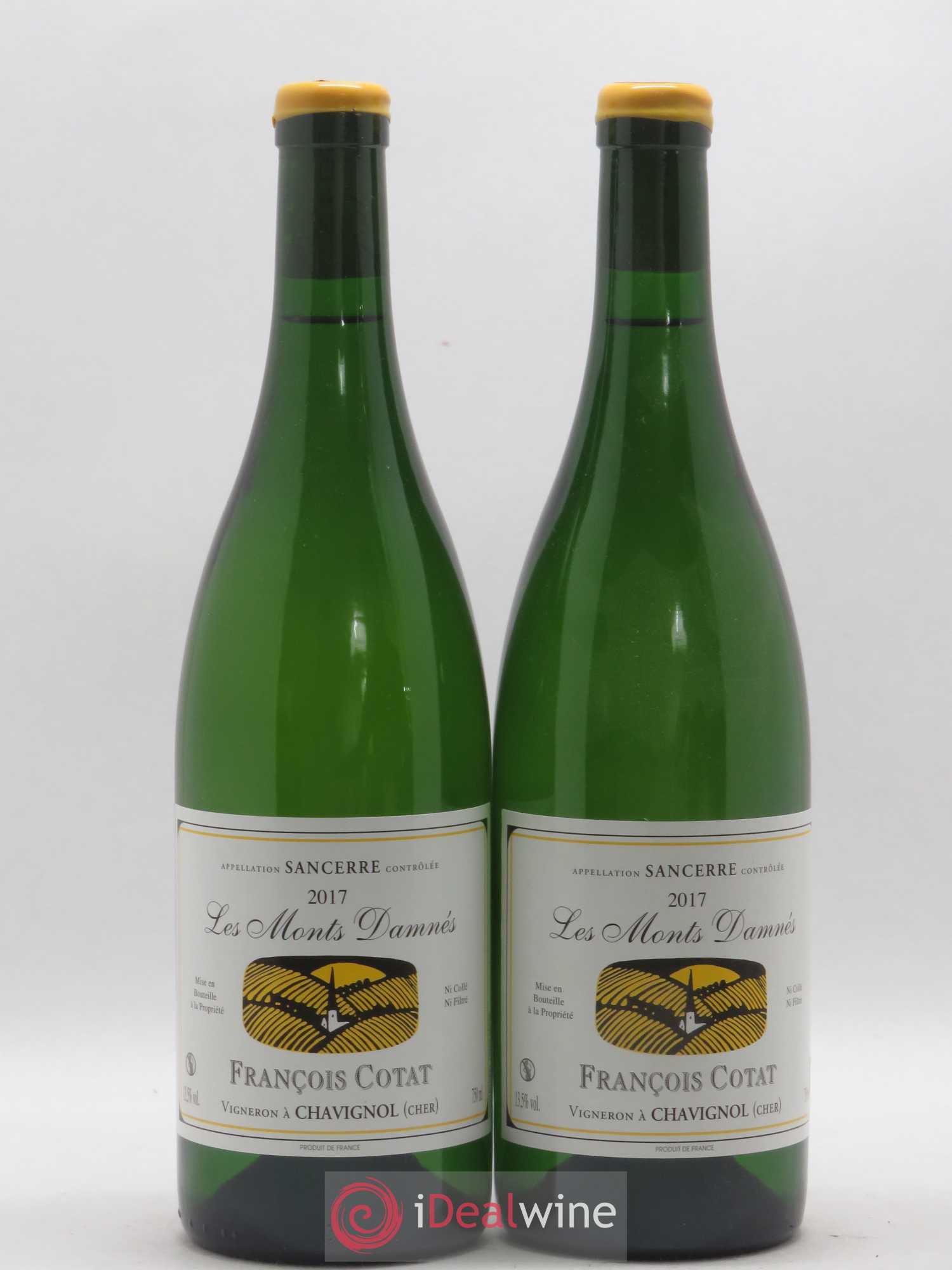 Sancerre Les Monts Damnés François Cotat 2017 - Lot de 2 bouteilles - 0