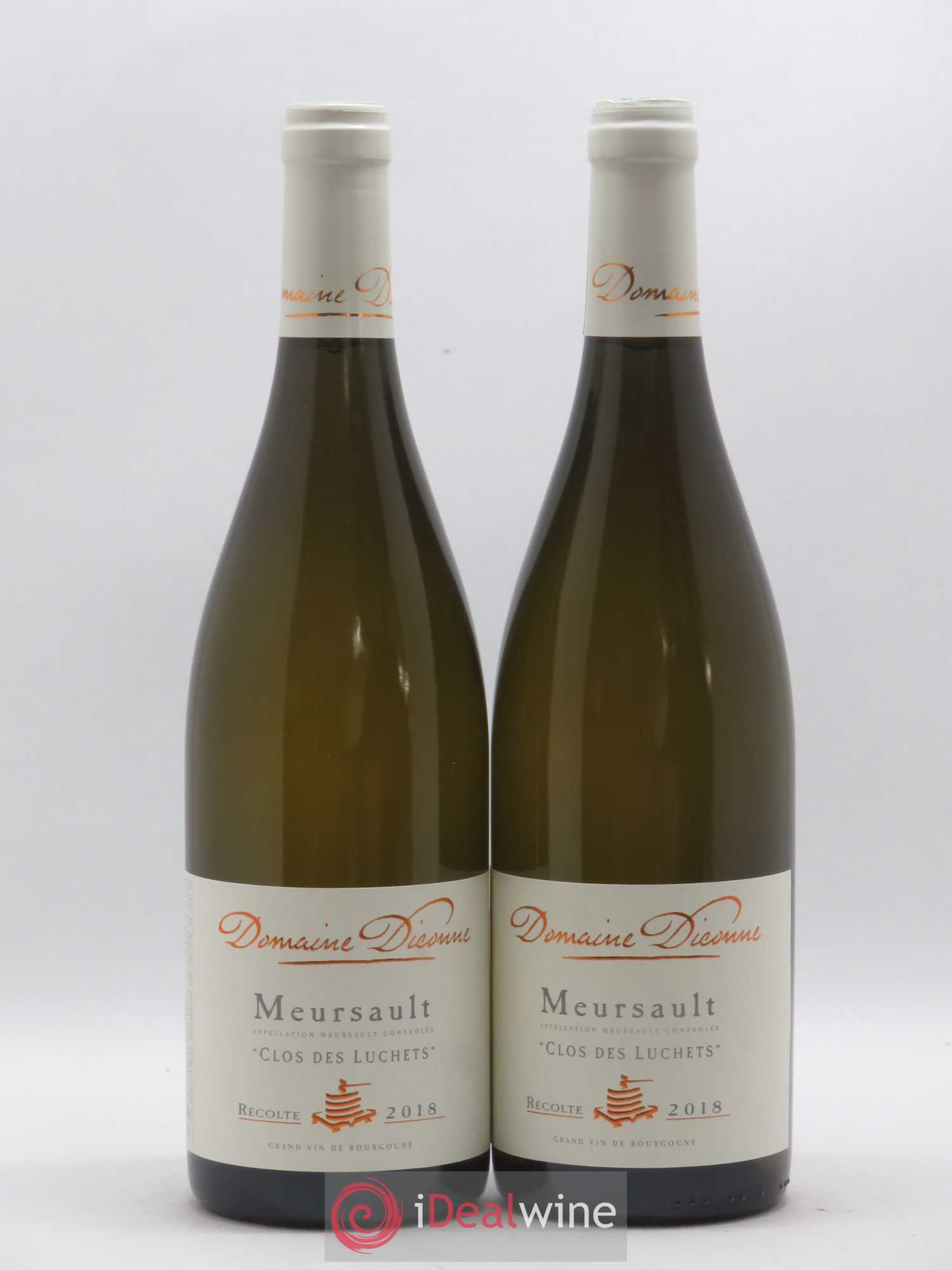 Meursault Clos des Luchets Domaine Diconne 2018 - Posten von 2 Flaschen - 0