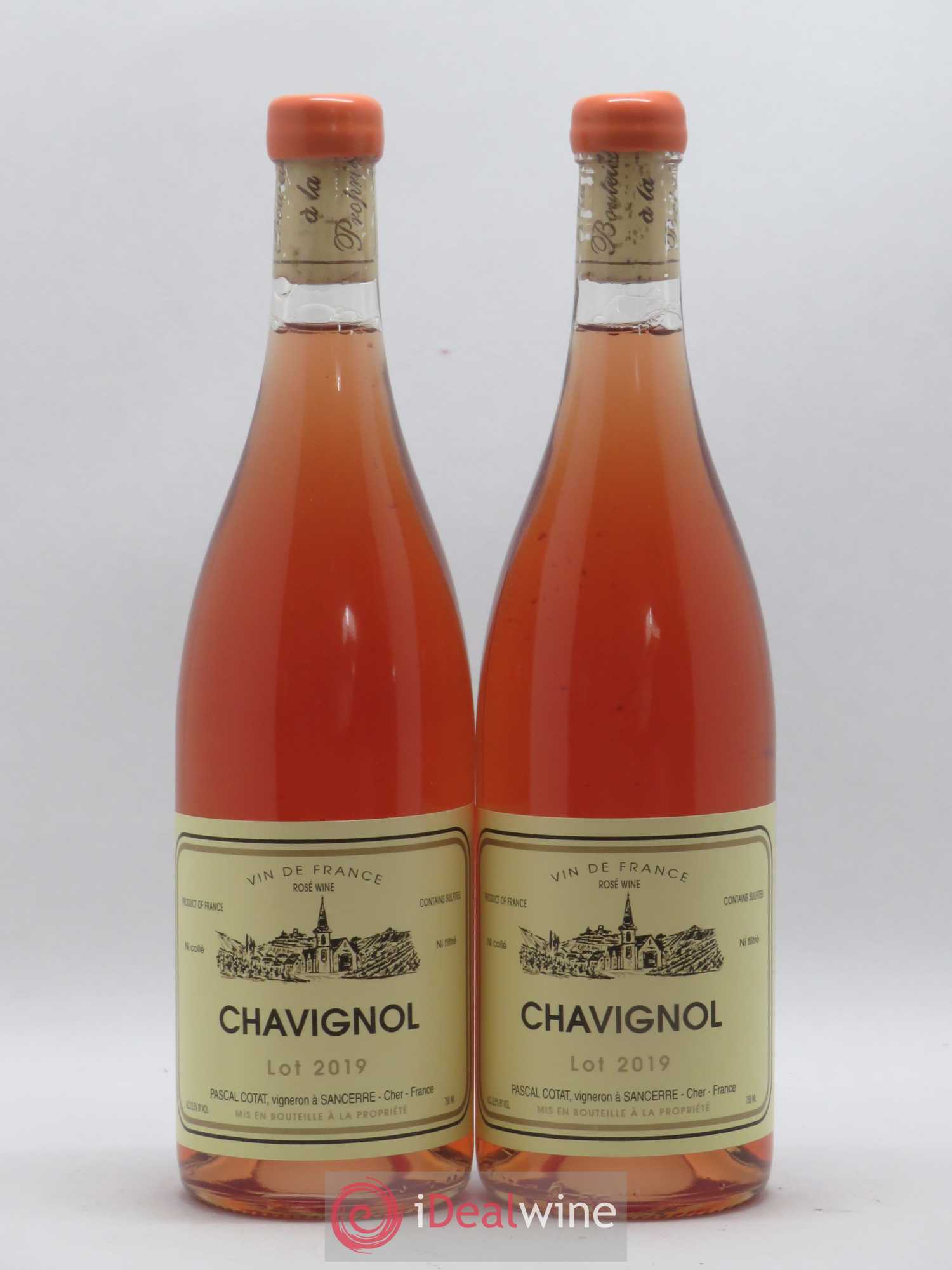 Vin de France Chavignol Pascal Cotat (sans prix de réserve) 2019 - Lotto di 2 bottiglie - 0