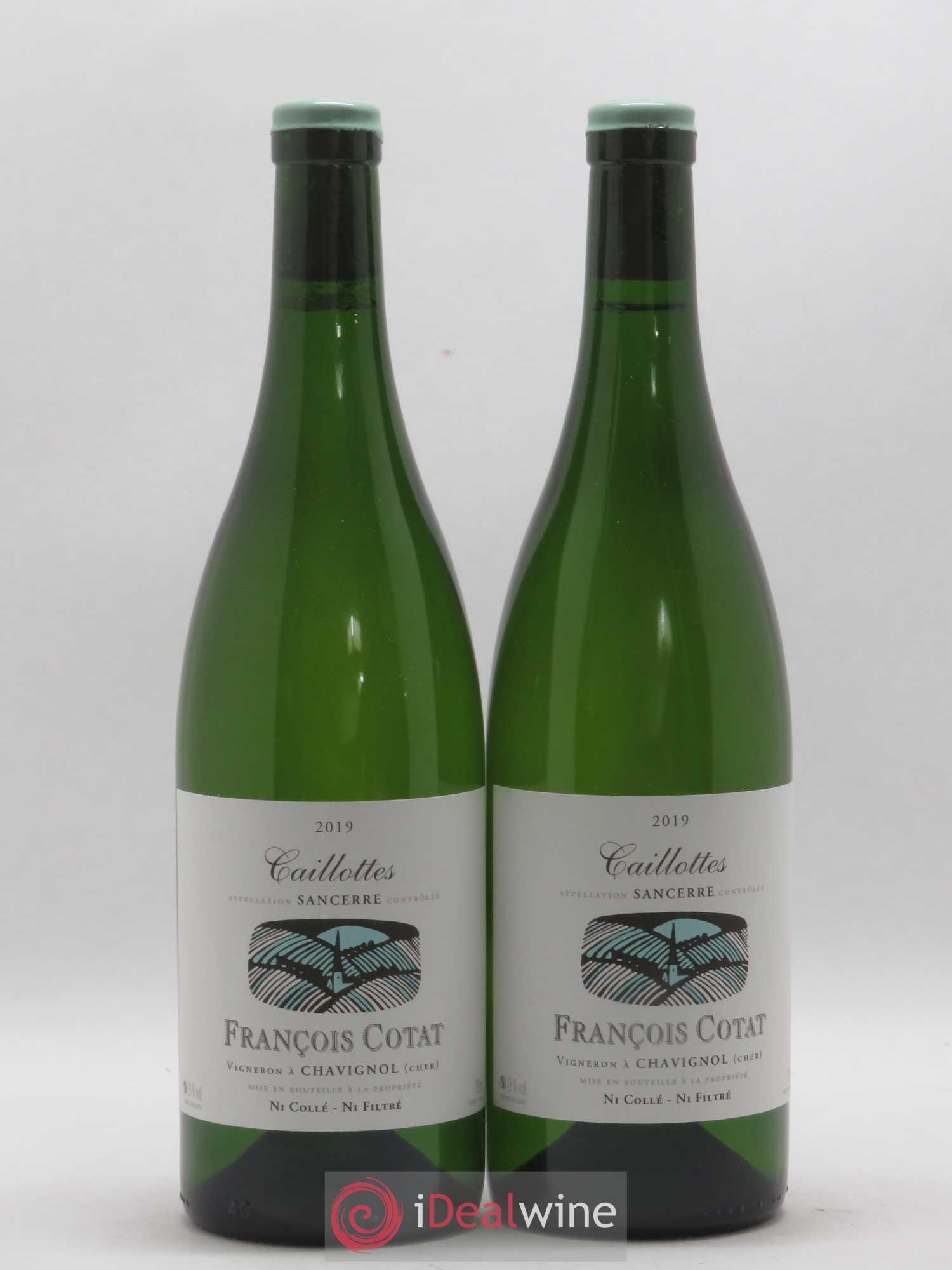 Sancerre Les Caillottes François Cotat 2019 - Lot de 2 bouteilles - 0