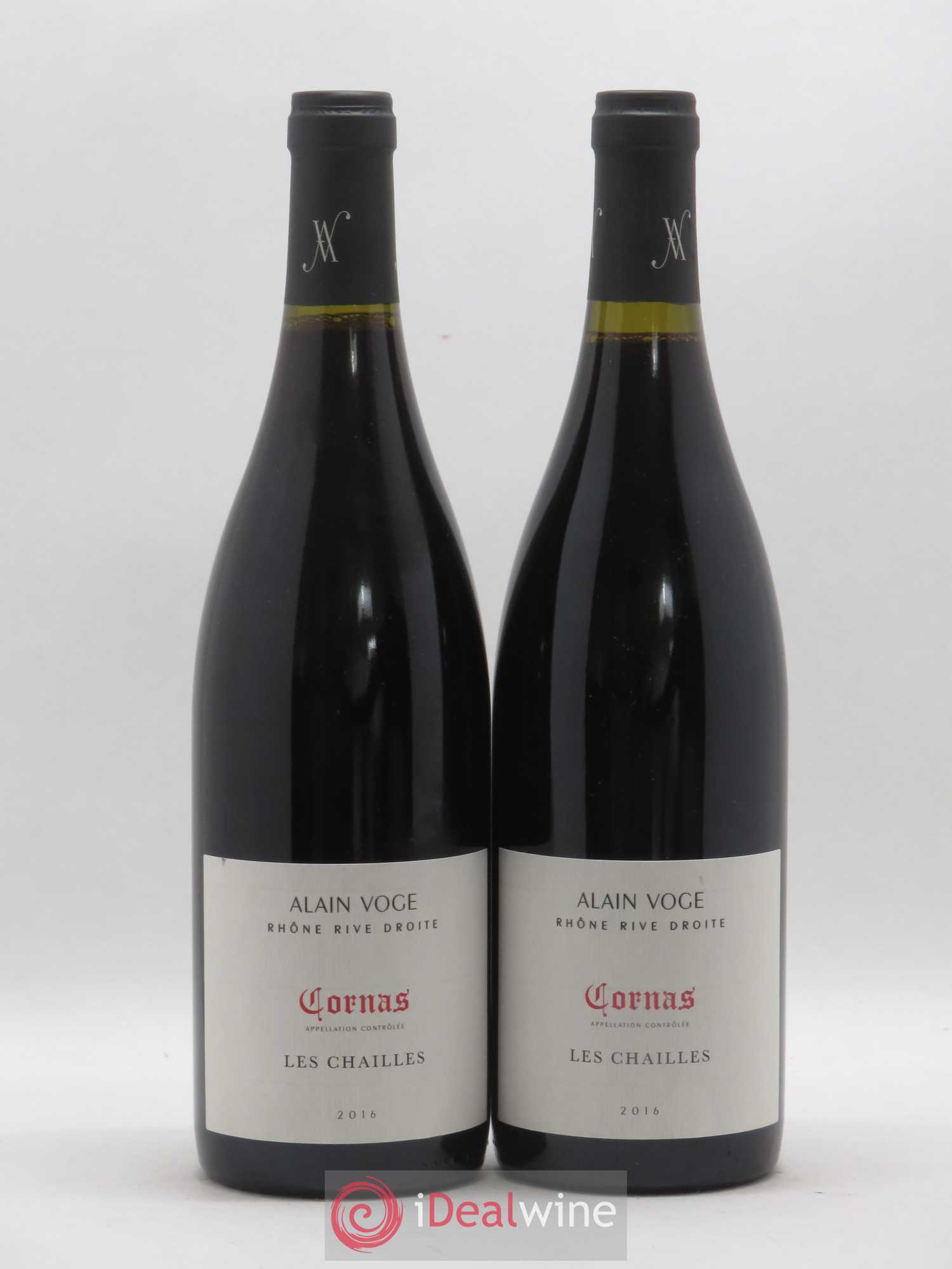 Cornas Les Chailles Alain Voge (Domaine) 2016 - Lot de 2 bouteilles - 0